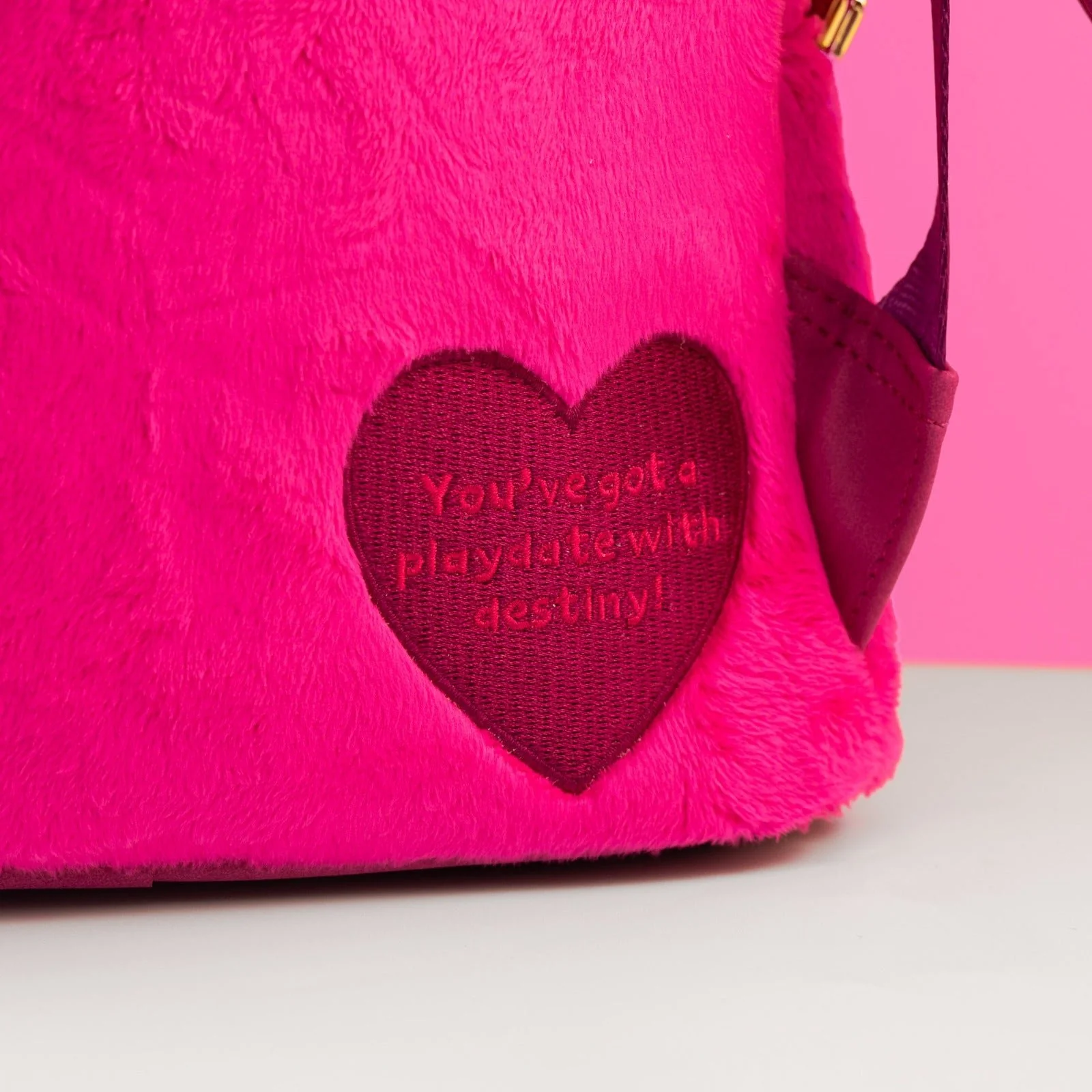 Loungefly x Disney Pixar Toy Story Lotso Sherpa Mini Backpack - Image 4