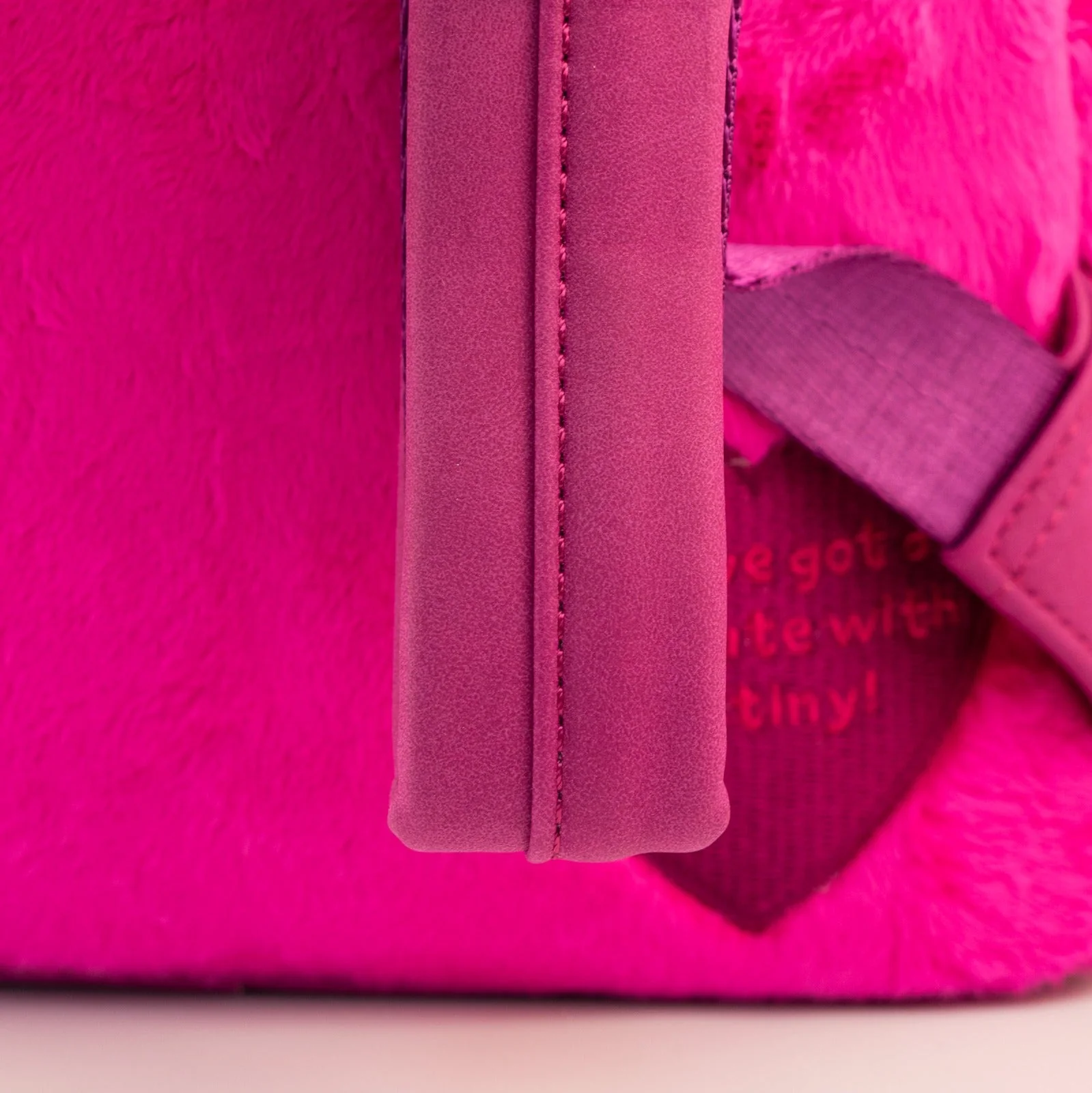 Loungefly x Disney Pixar Toy Story Lotso Sherpa Mini Backpack - Image 5