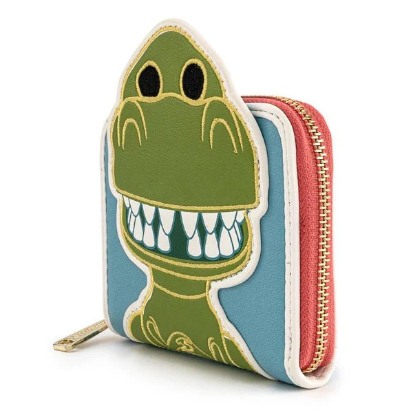 Loungefly x Disney Pixar Toy Story Rex Zip Purse - Image 2