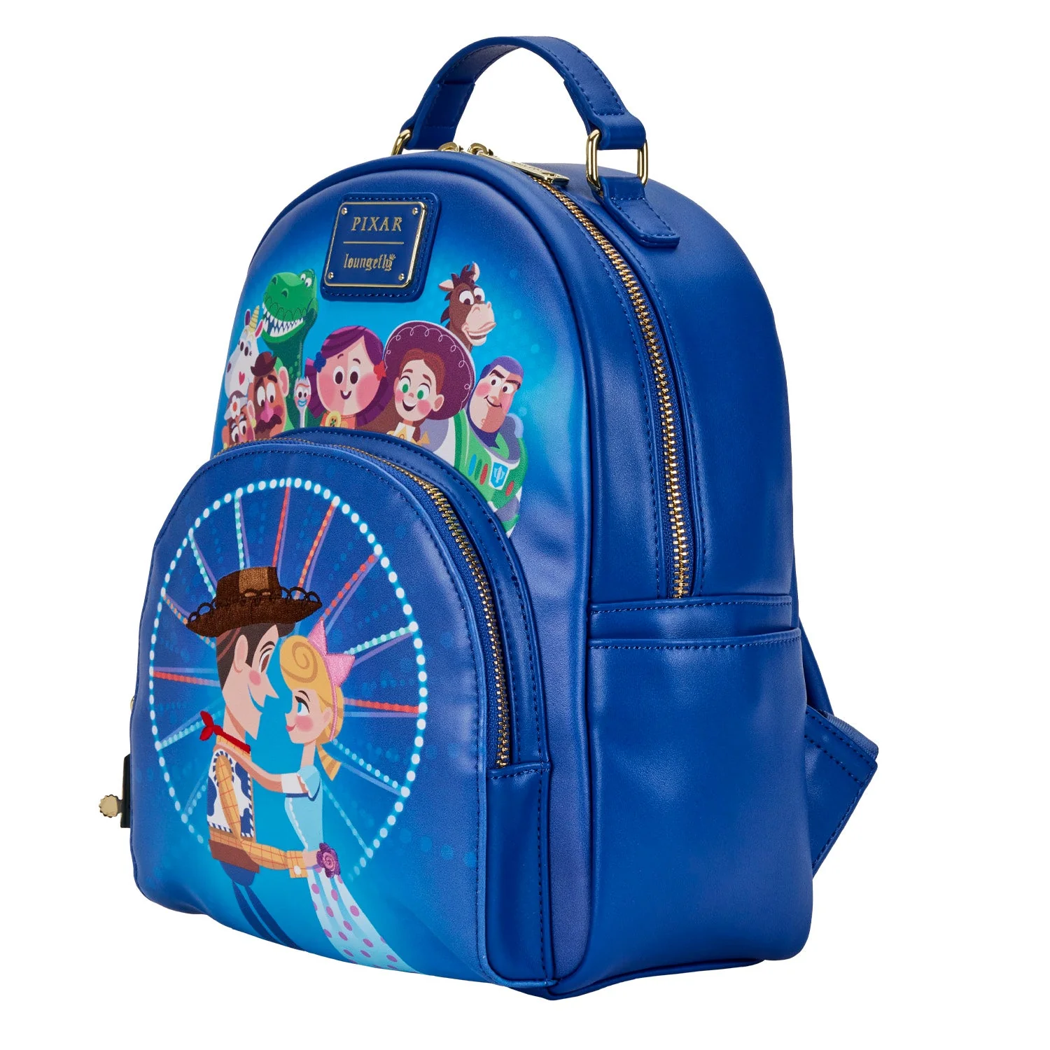 Loungefly x Disney Pixar Toy Story Woody and Bo Peep Mini Backpack - Image 2
