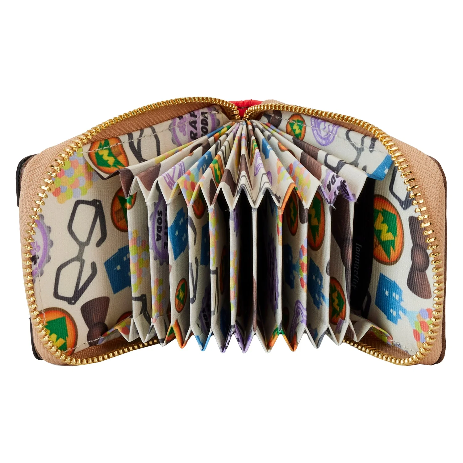 Loungefly x Disney Pixar Up 15th Anniversary Adventure Book Accordion Wallet - Image 4