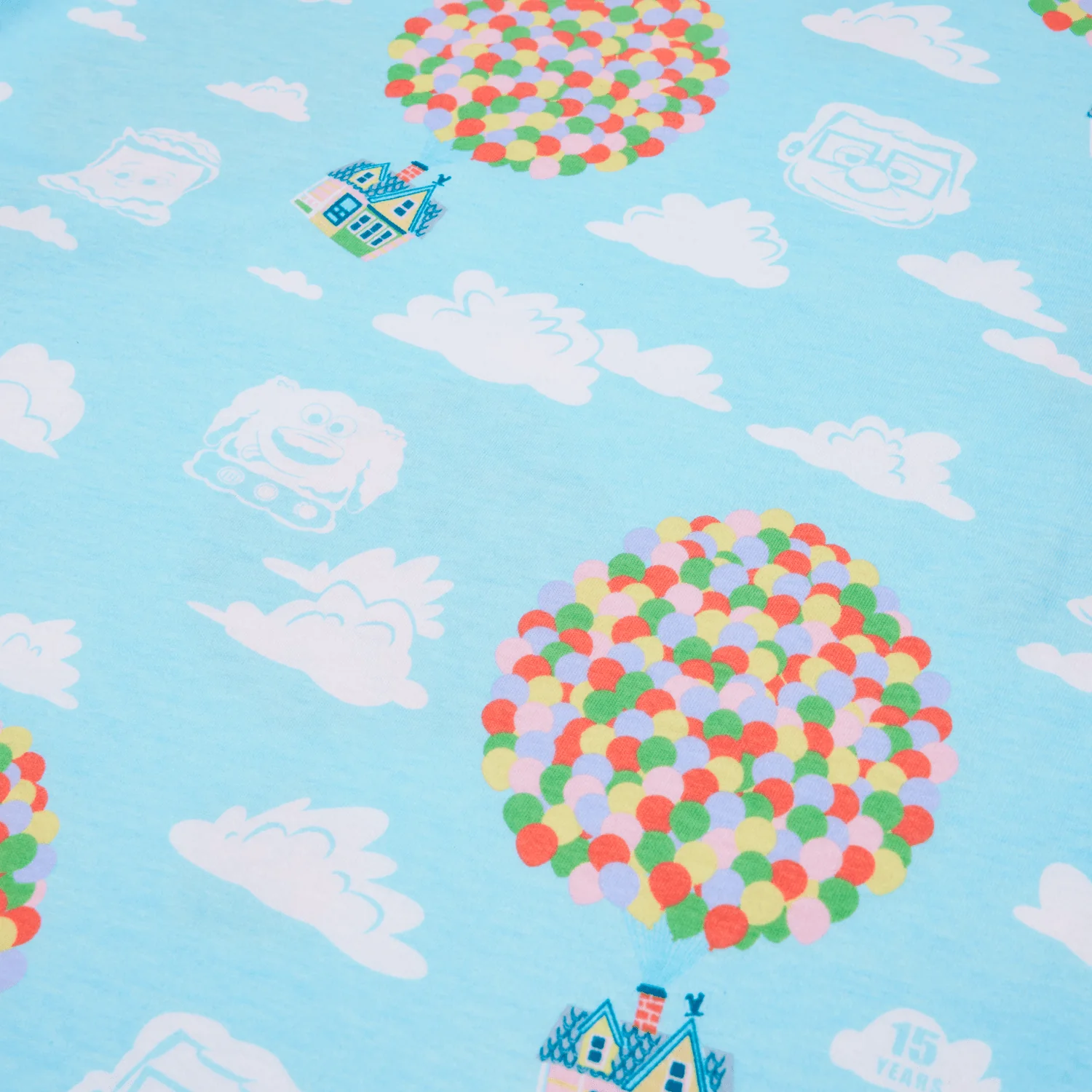 Loungefly x Disney Pixar Up 15th Anniversary Balloon House Unisex T-Shirt - Image 6