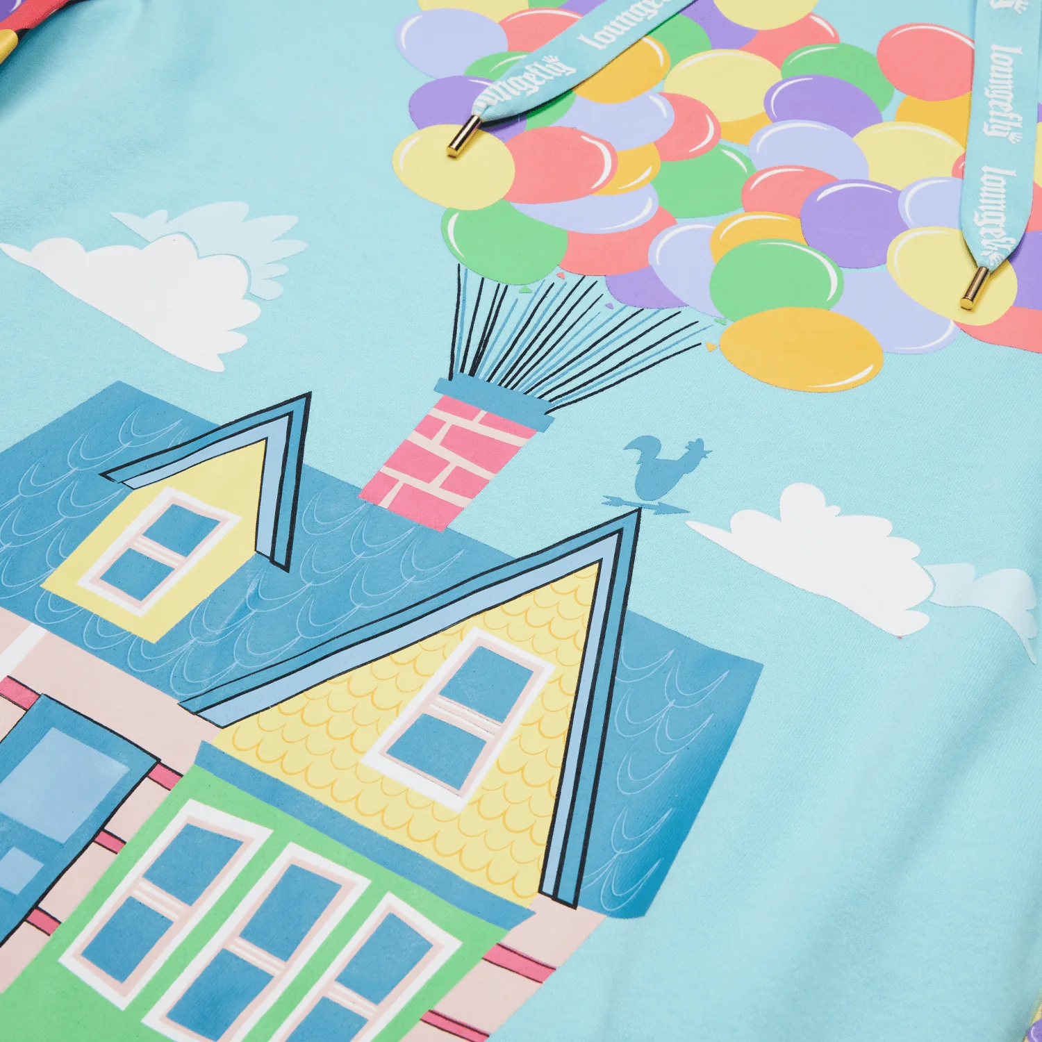 Loungefly x Disney Pixar Up 15th Anniversary Unisex Hoodie - Image 4