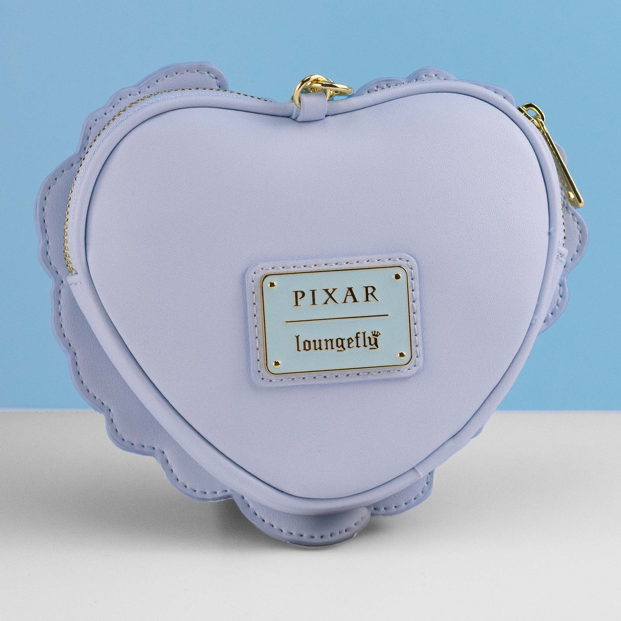 Loungefly x Disney Pixar Up Carl and Ellie Foil Hearts Balloons Mini Backpack With Coin Bag - Image 9