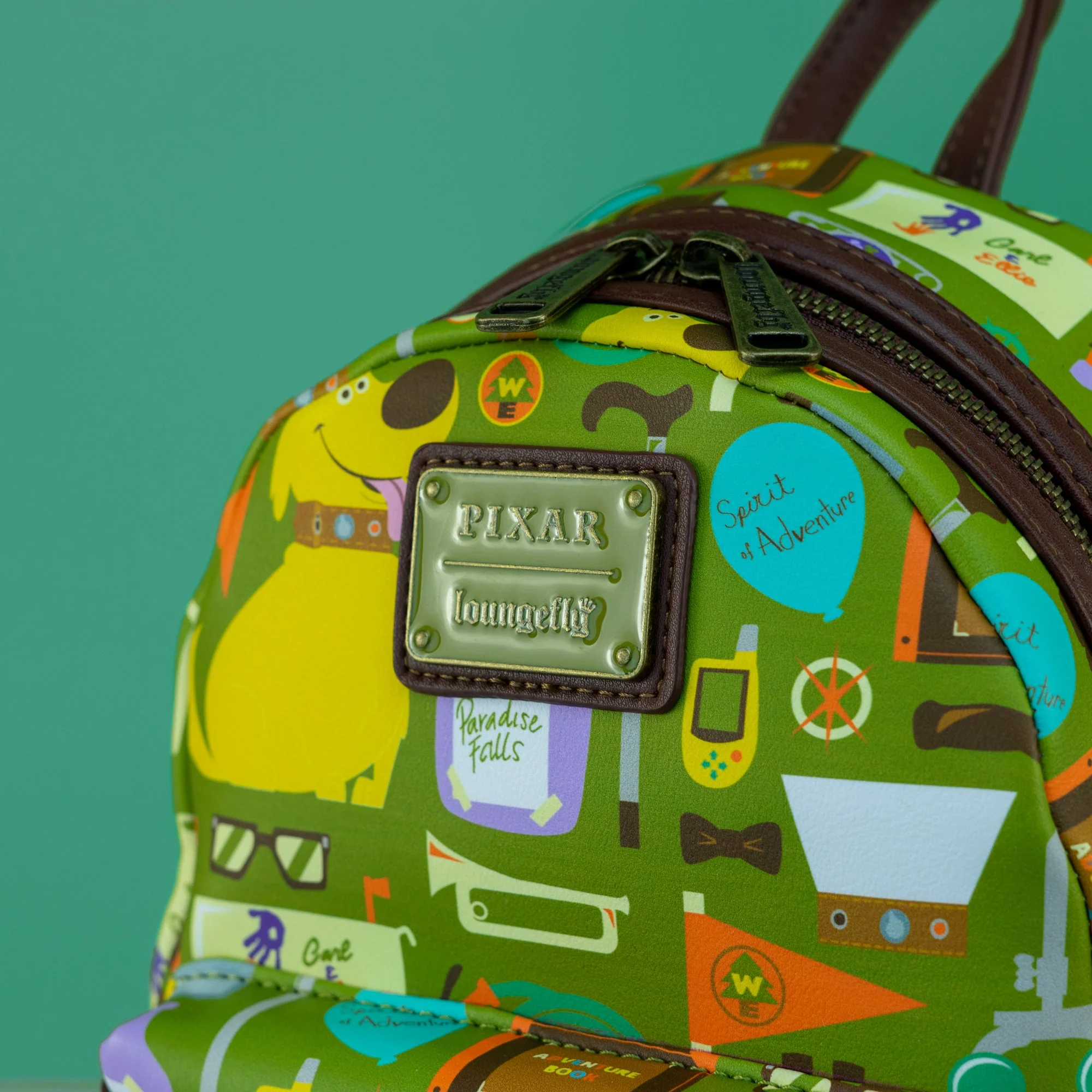 Loungefly x Disney Pixar Up Dug AOP Mini Backpack - Image 2