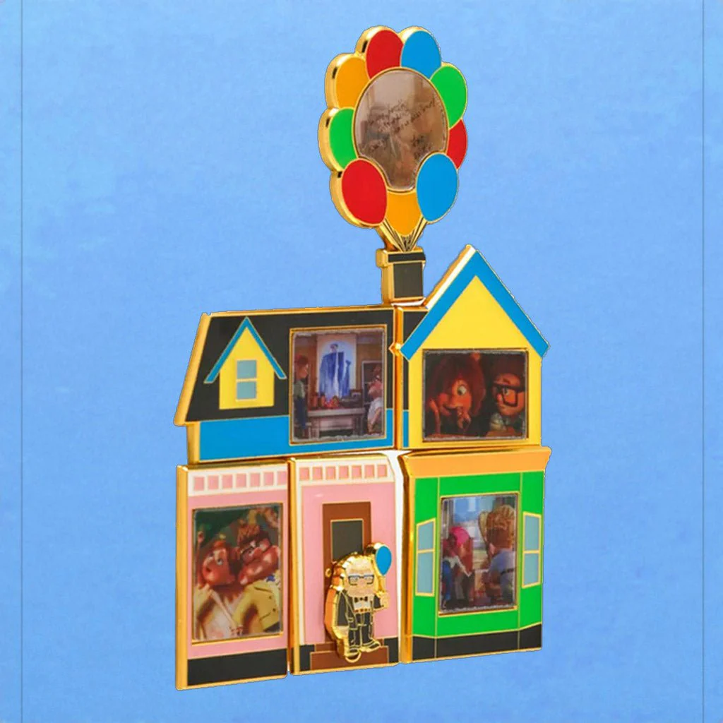 Loungefly x Disney Pixar Up Lenticular Puzzle Blind Box Mystery Pin - Image 2