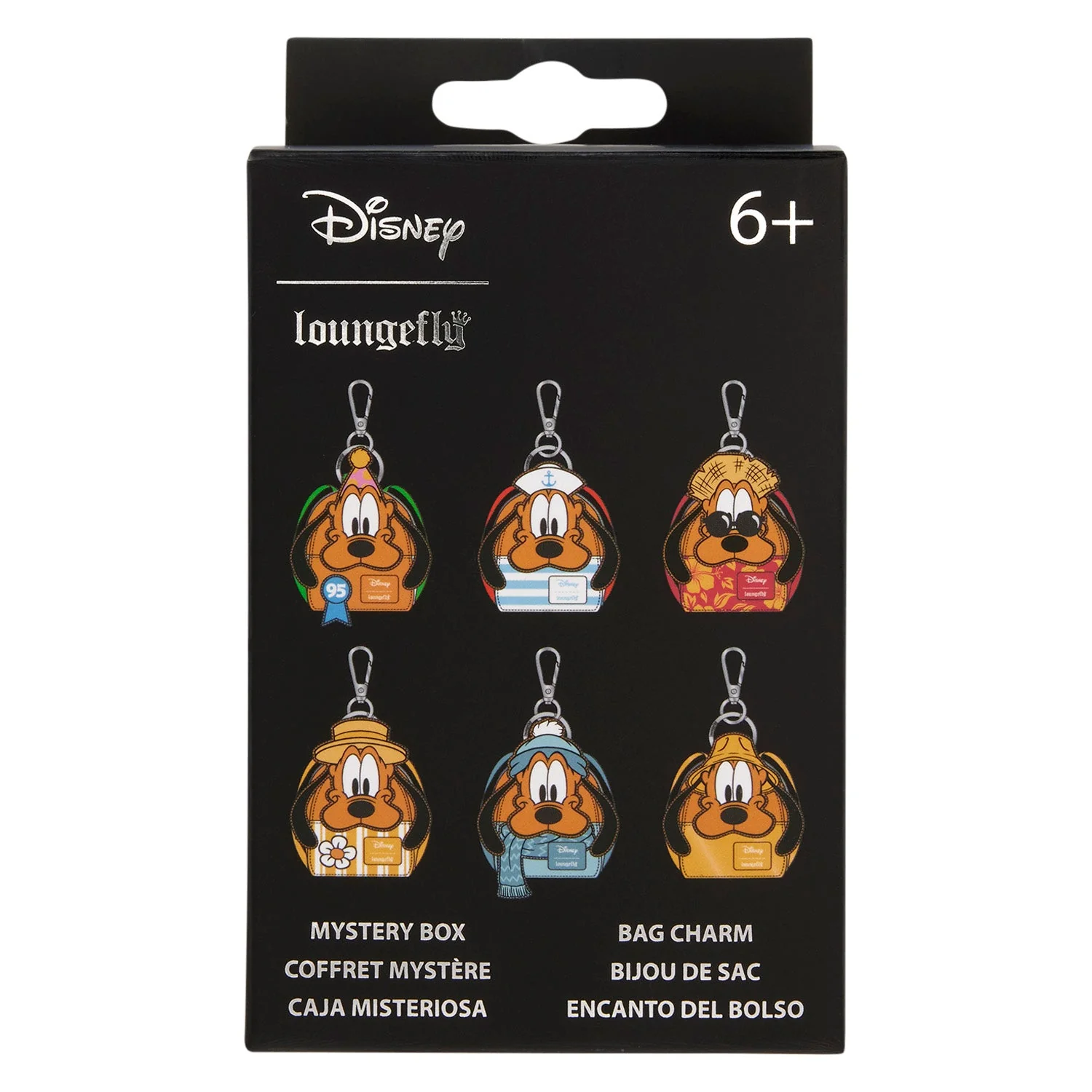 Loungefly x Disney Pluto 95th Anniversary Mystery Mini Backpack Bag Charm - Image 3