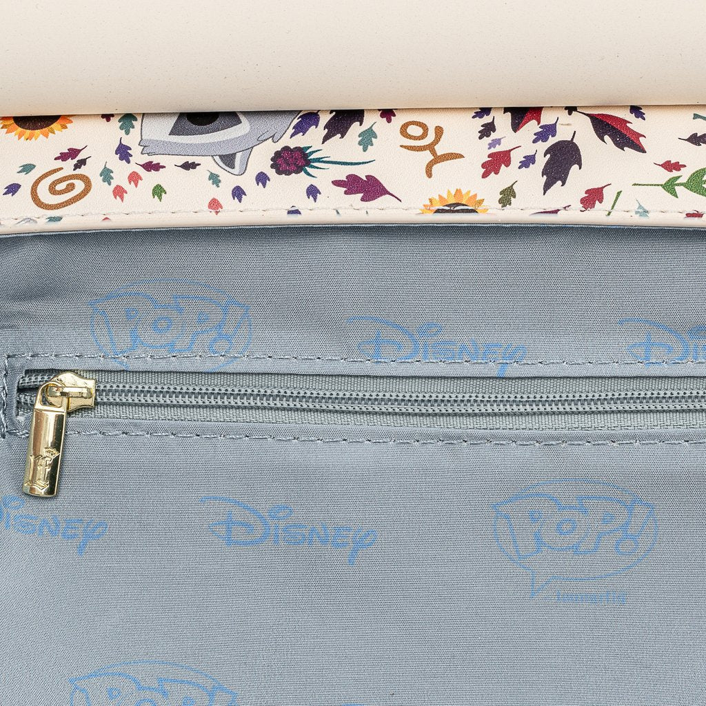 Loungefly x Disney Pocahontas Meeko and Flit Earth Day Handbag - Image 5