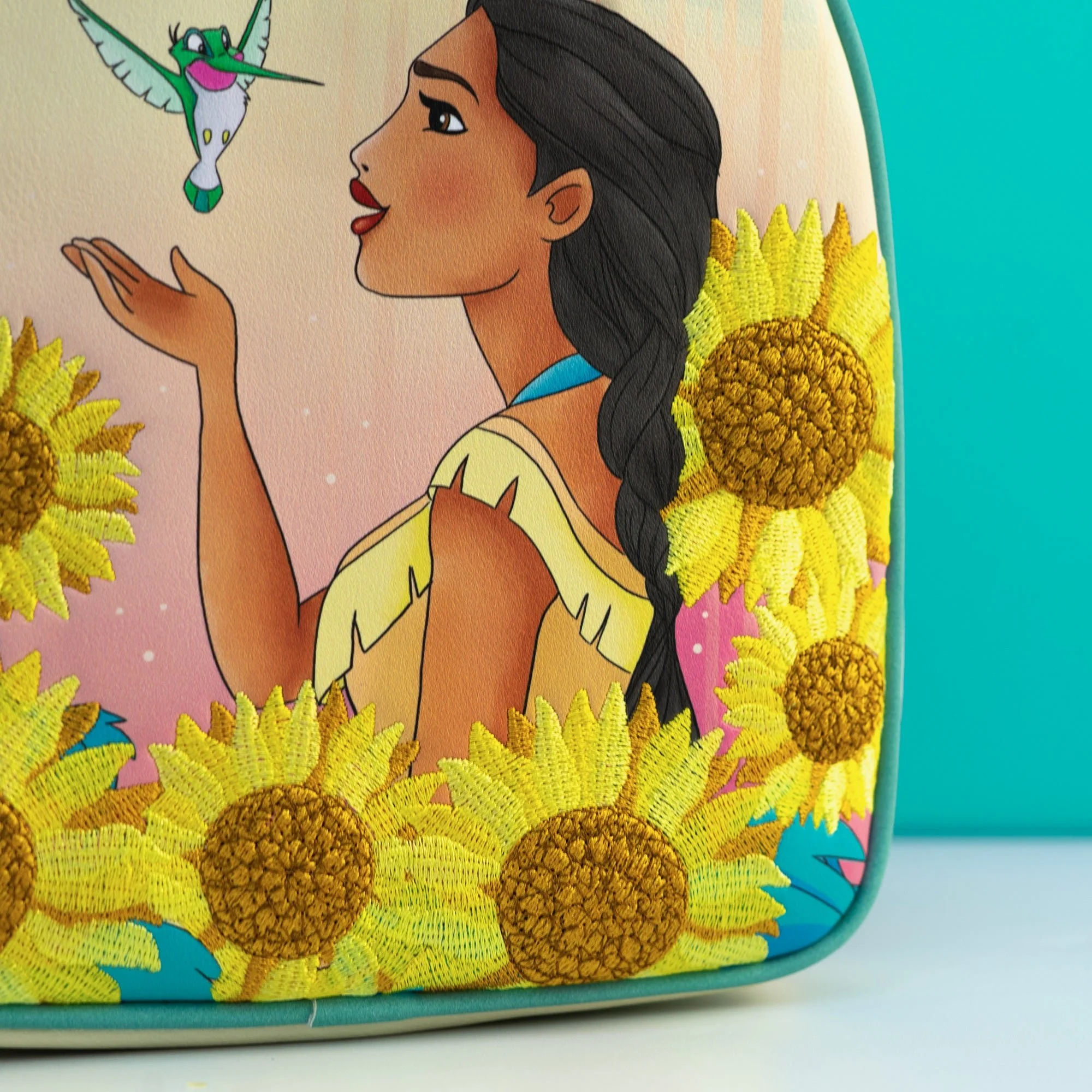 Loungefly x Disney Pocahontas Sunflowers Mini Backpack - Image 2