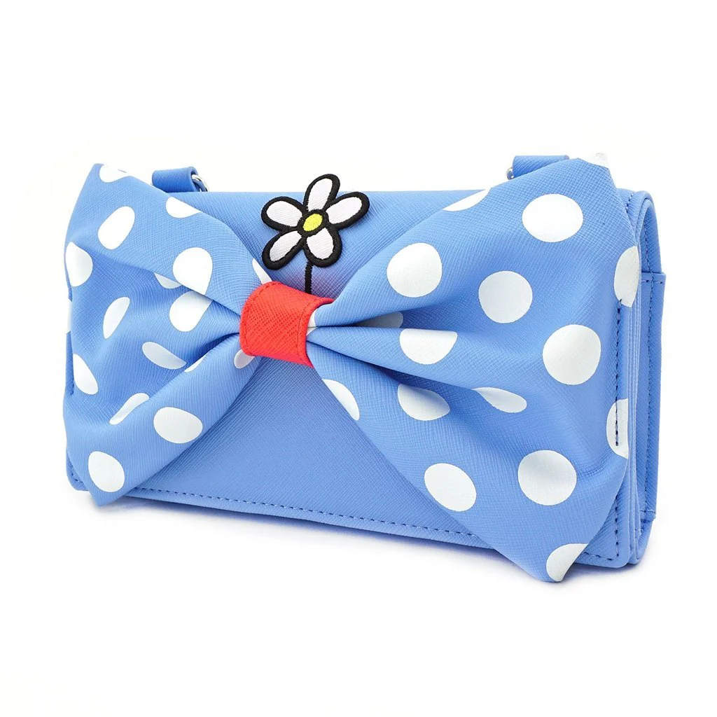 Loungefly x Disney Positively Minnie Polka Dot Cross Body Wristlet - Image 2