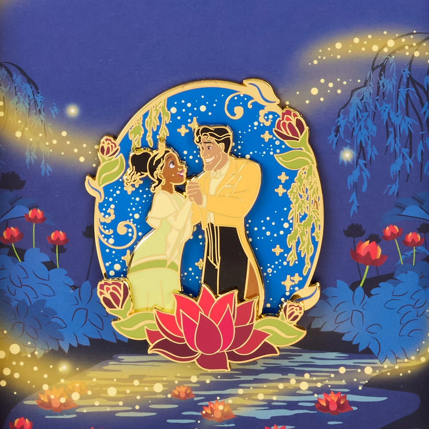 Loungefly x Disney Princess And The Frog 15th Anniversary 3" Collector Box Pin - Image 4