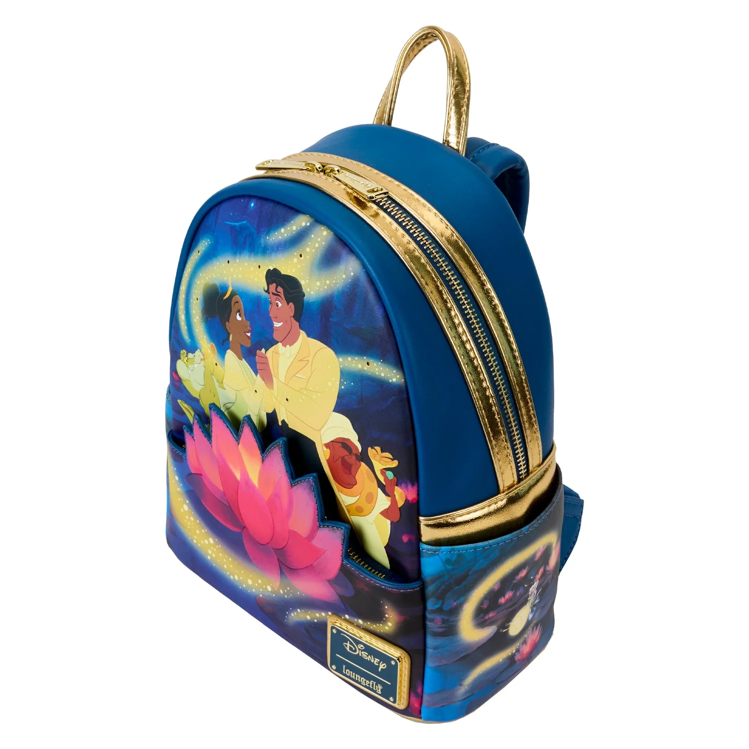 Loungefly x Disney Princess And The Frog 15th Anniversary Mini Backpack - Image 4