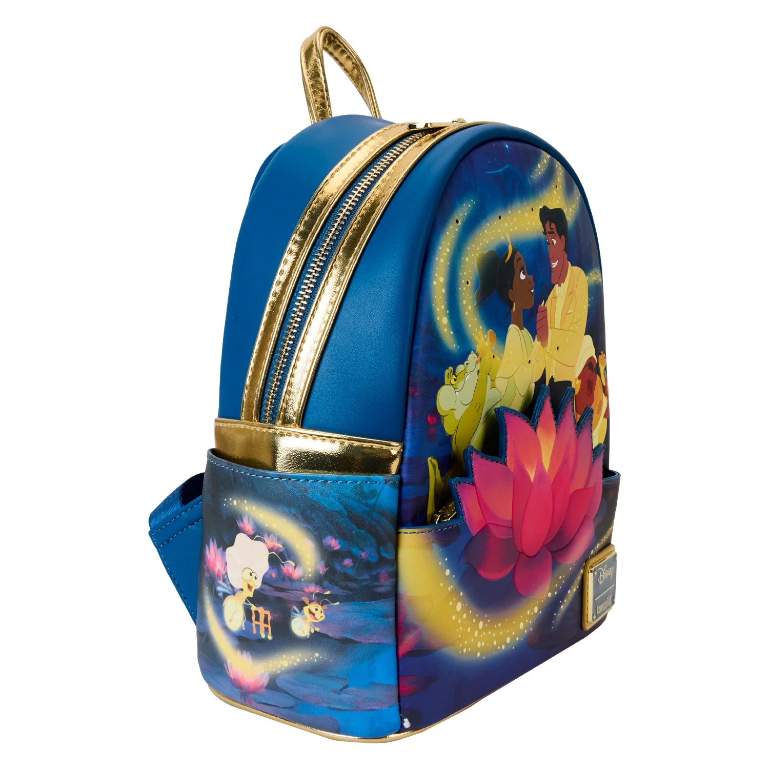 Loungefly x Disney Princess And The Frog 15th Anniversary Mini Backpack - Image 5