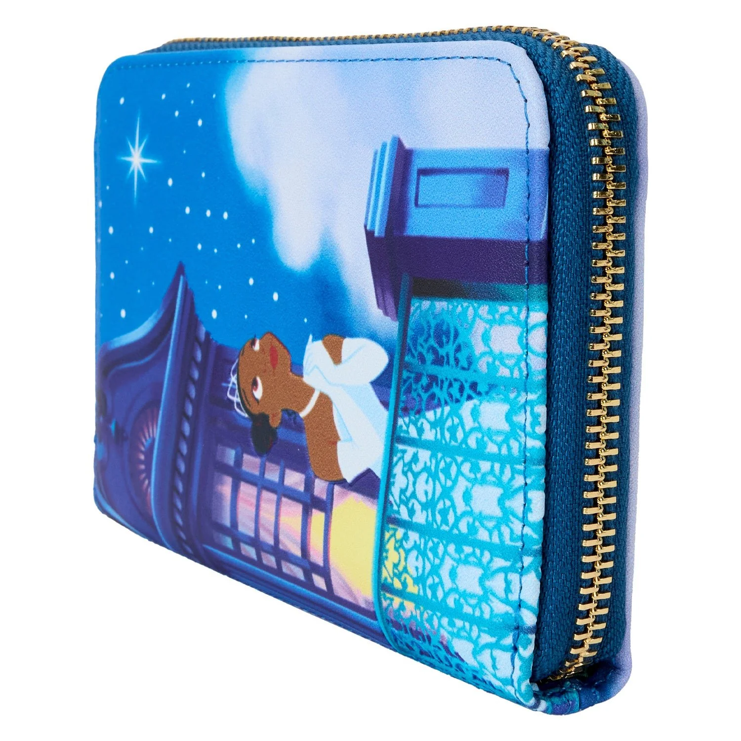 Loungefly x Disney Princess And The Frog 15th Anniversary Zip Around Wallet - Image 3
