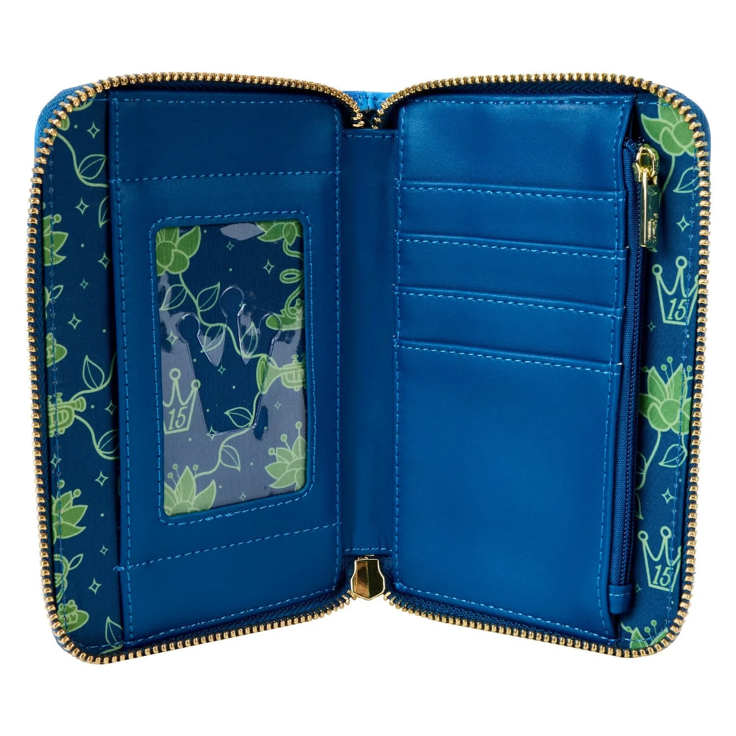 Loungefly x Disney Princess And The Frog 15th Anniversary Zip Around Wallet - Image 5