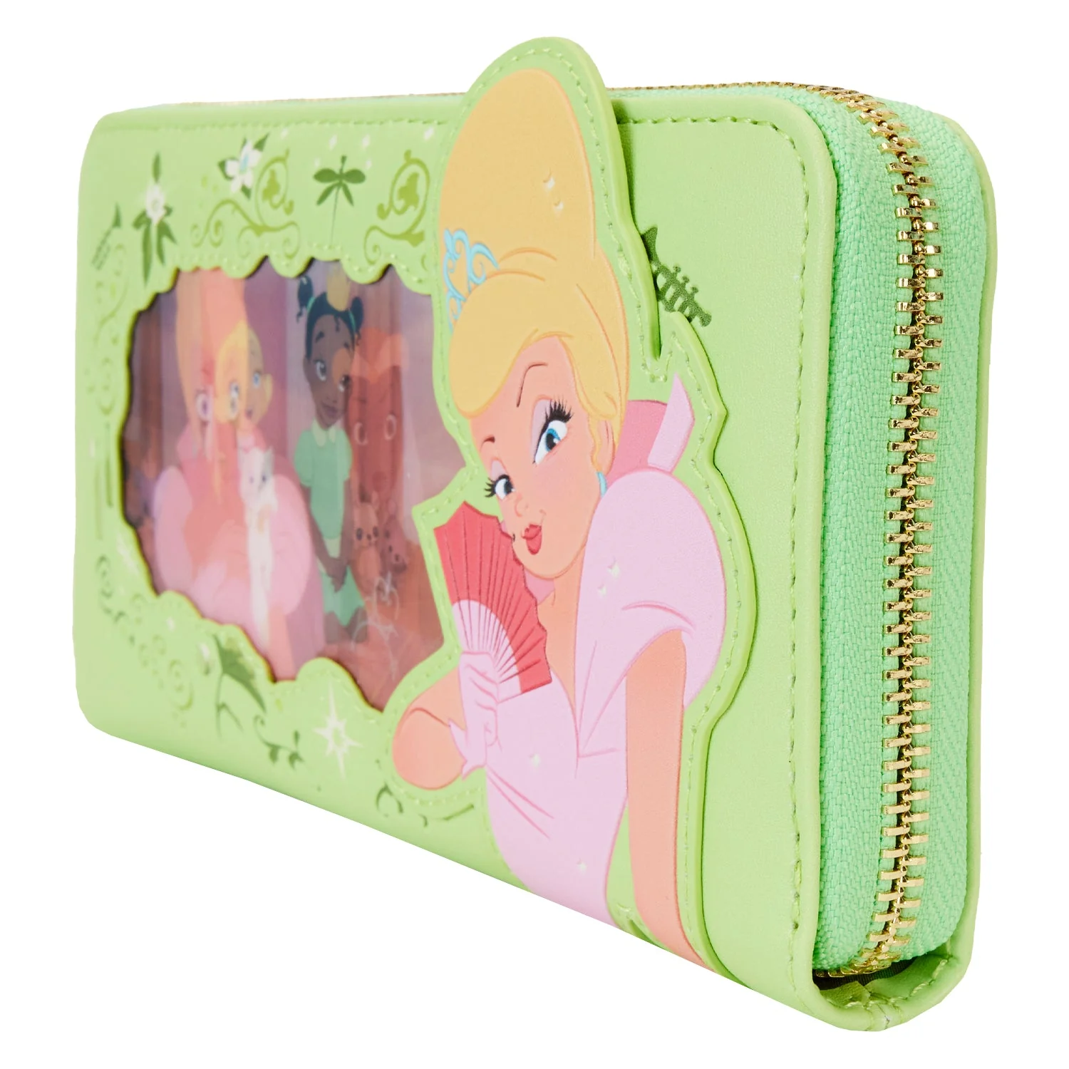 Loungefly x Disney Princess and The Frog Tiana Lenticular Wallet - Image 3