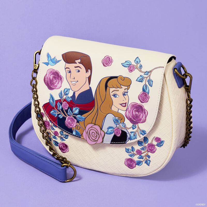 Loungefly x Disney Princess Aurora & Prince Phillip Crossbody Bag - Image 2