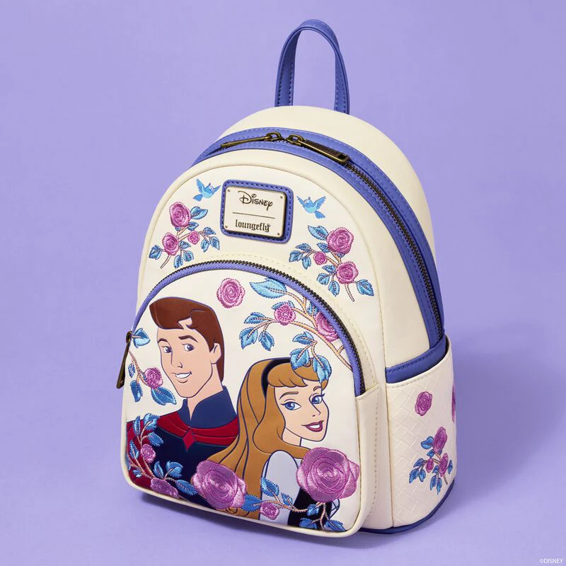 Loungefly x Disney Princess Aurora & Prince Phillip Mini Backpack - Image 2