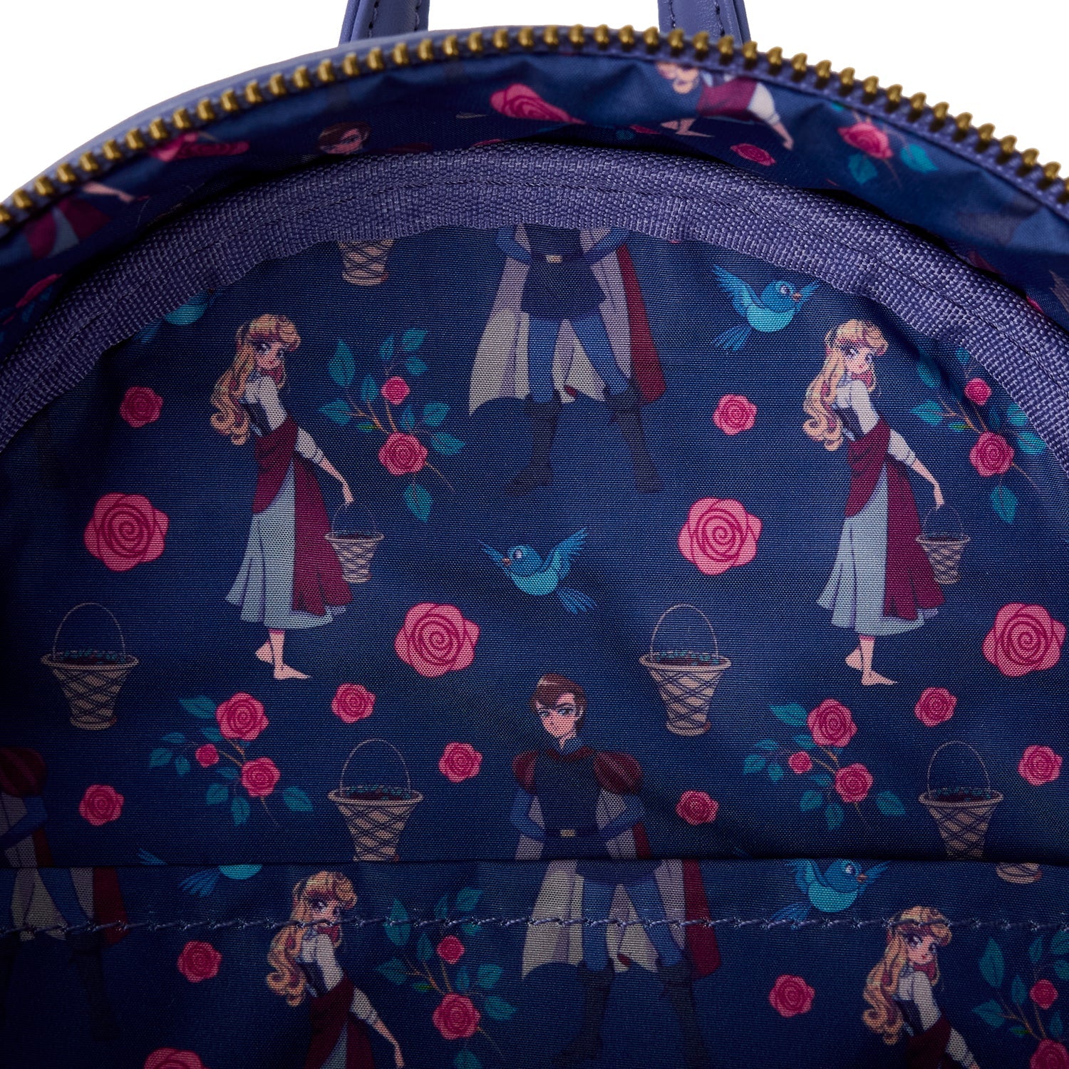 Loungefly x Disney Princess Aurora & Prince Phillip Mini Backpack - Image 5