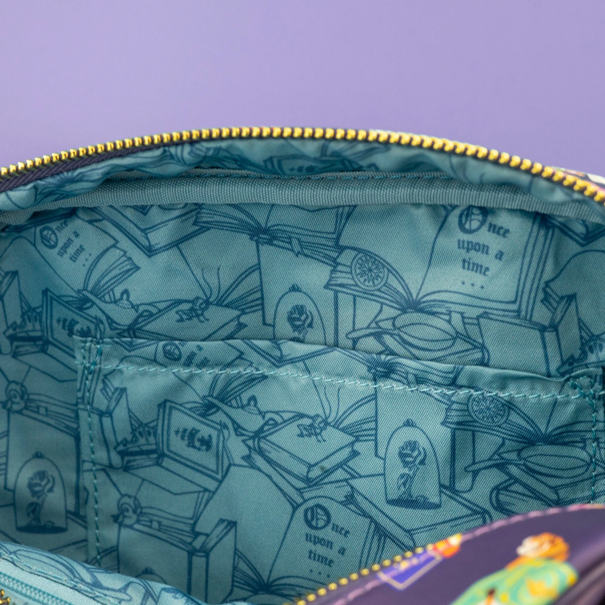 Loungefly x Disney Princess Books All Over Print Handbag - Image 3