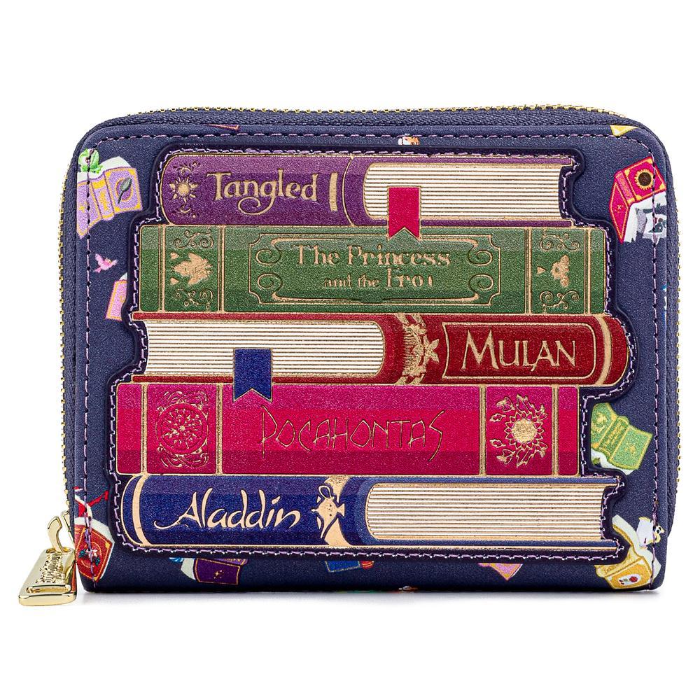 Loungefly x Disney Princess Books All Over Print Purse - Image 3