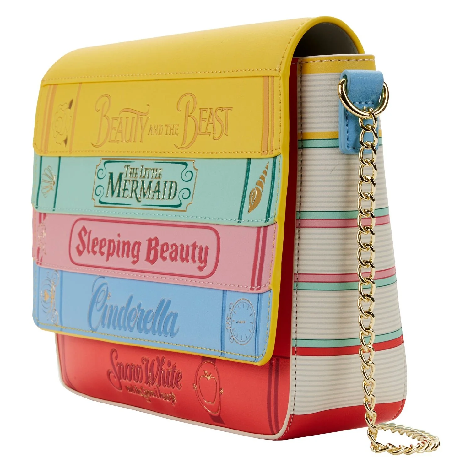 Loungefly x Disney Classic Princess Books Crossbody Bag - Image 3