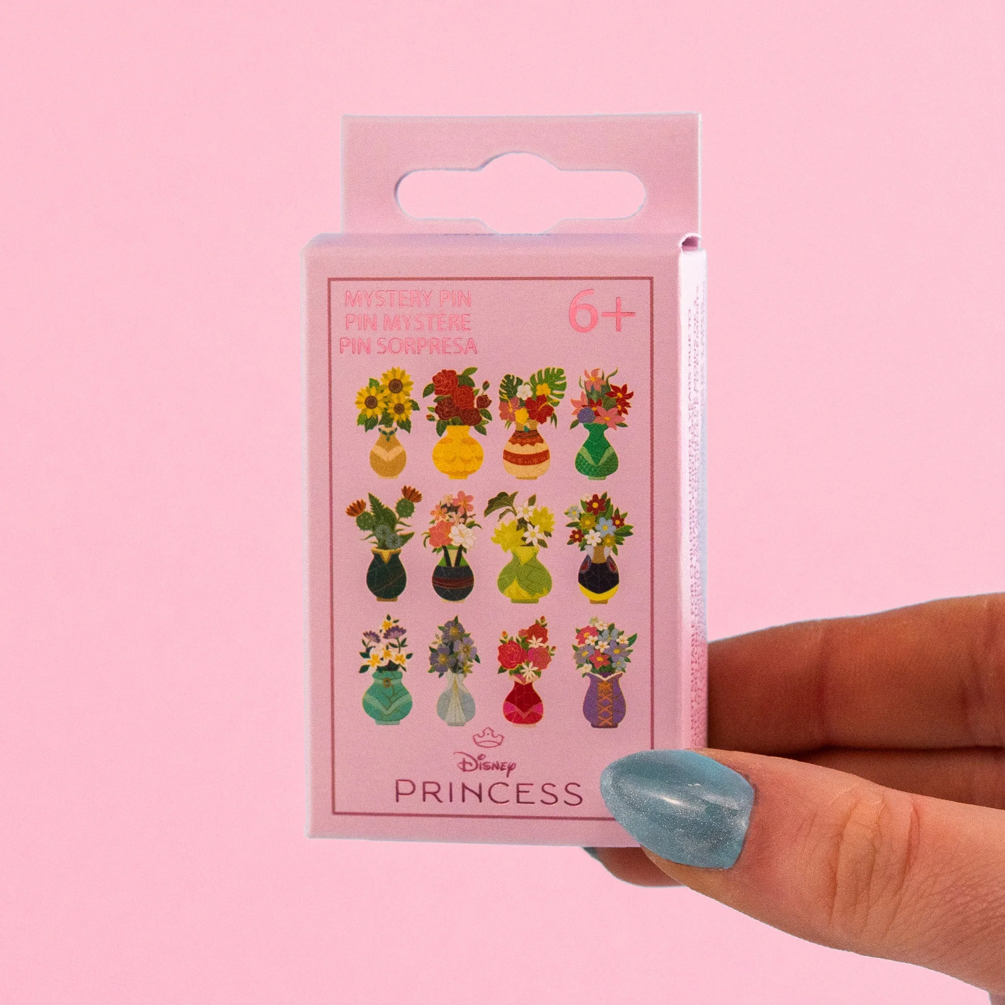 Loungefly x Disney Princess Flowers in Vases Blind Box Mystery Pin - Image 2
