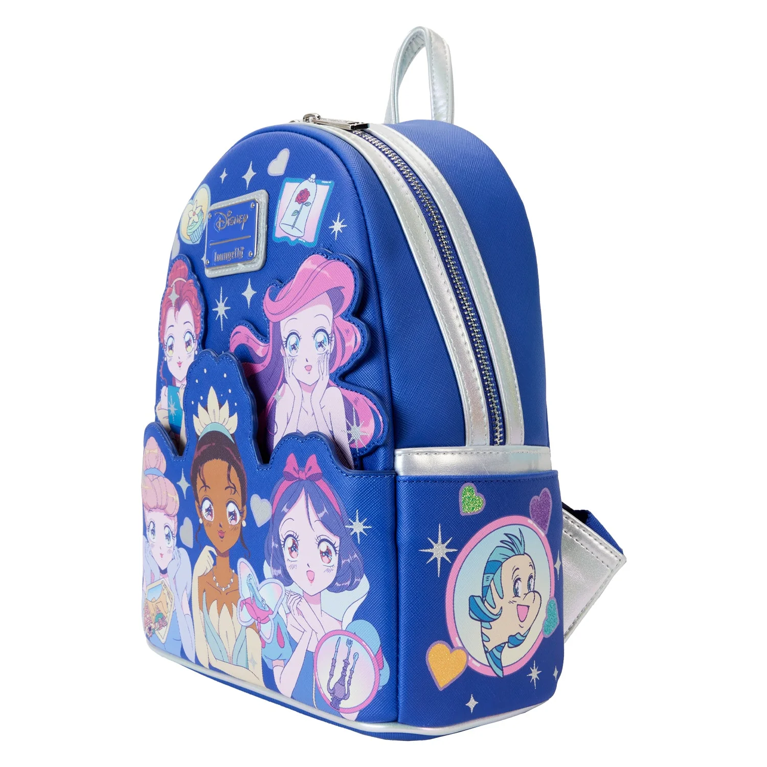 Loungefly x Disney Princess Manga Style Mini Backpack - Image 2