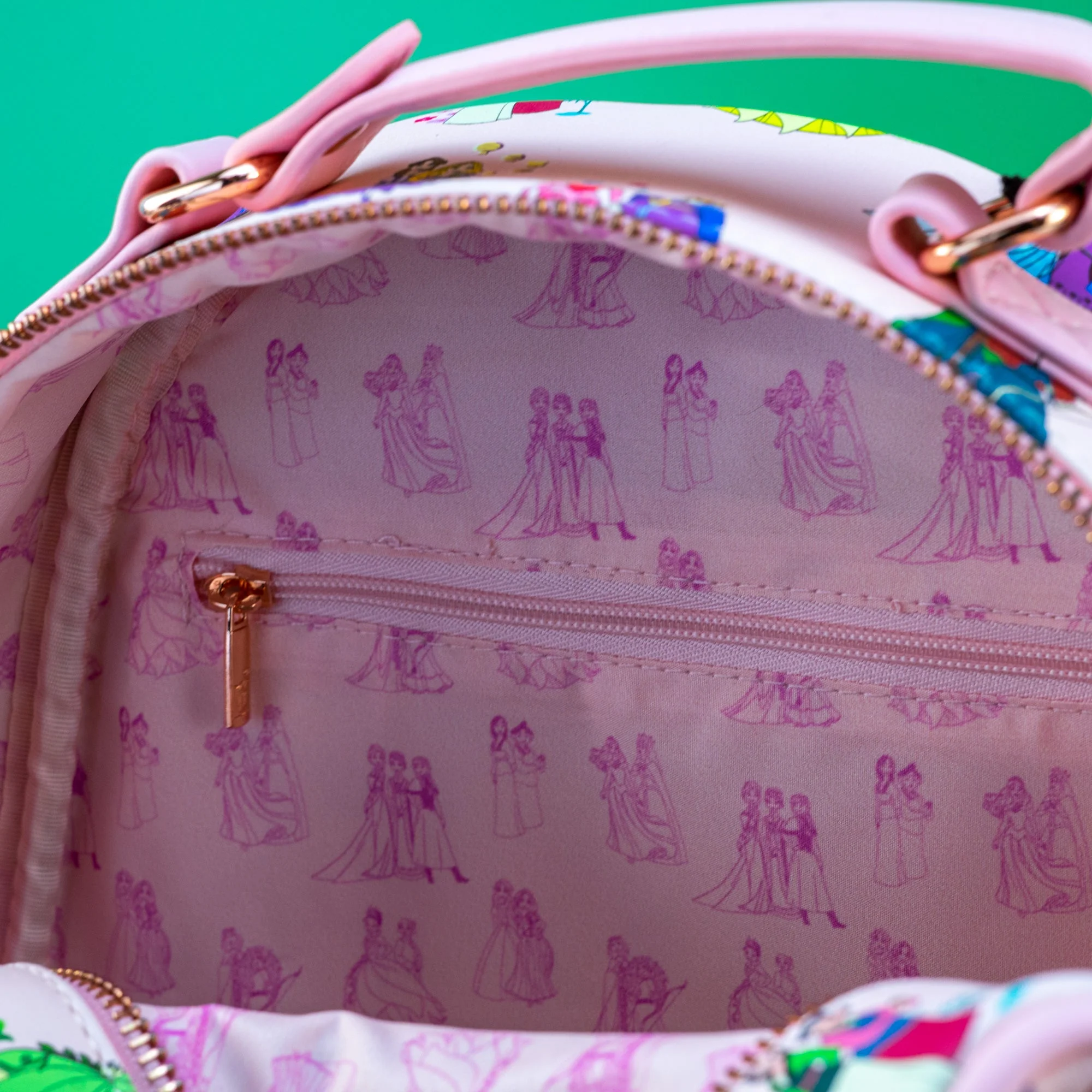Loungefly x Disney Princess Mother and Daughters AOP Mini Backpack and Coin Purse - Image 7