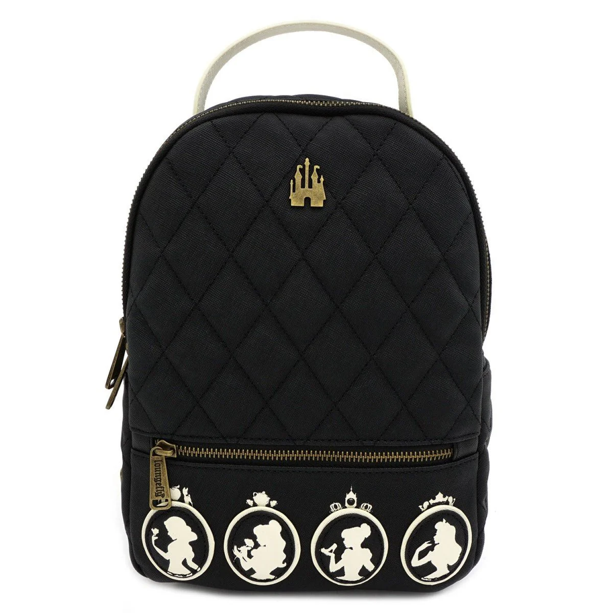 Loungefly X Disney Princess Quilted Cameo Mini Backpack - Image 2