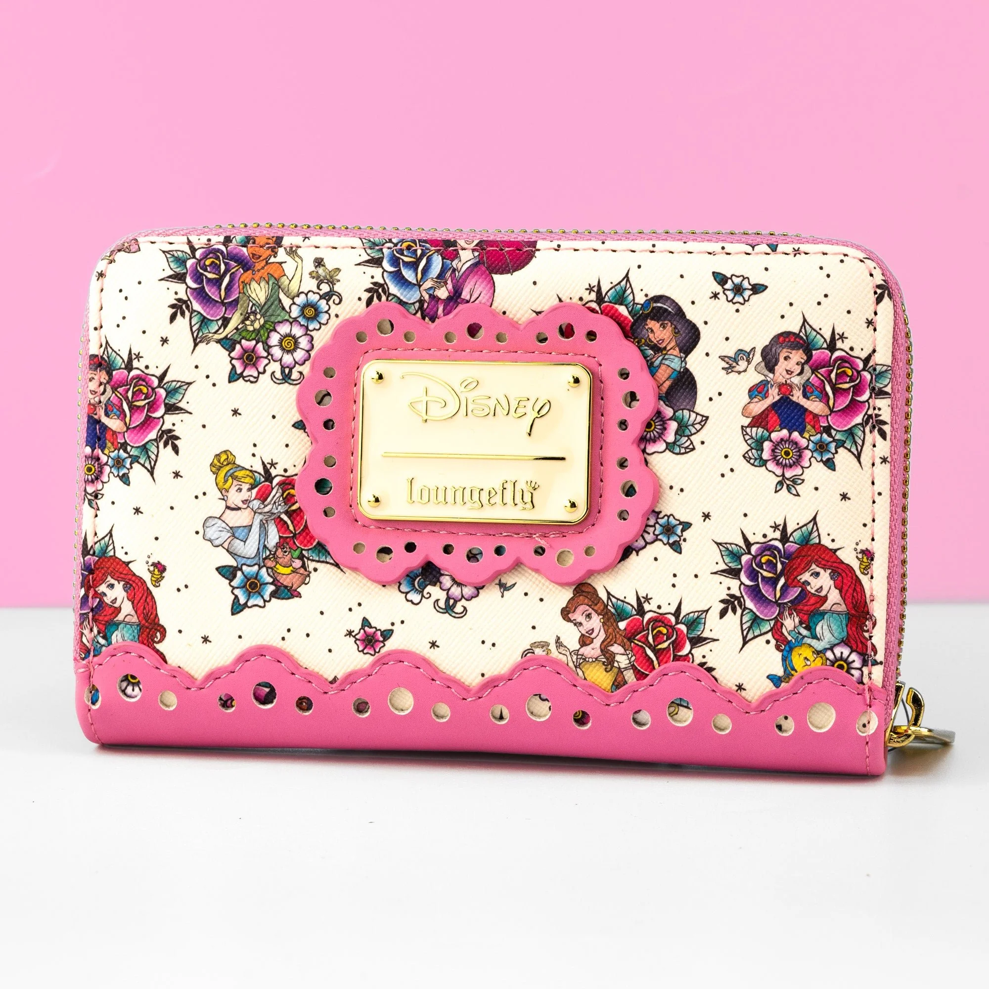 Loungefly x Disney Princess Tattoo All Over Print Purse - Image 2