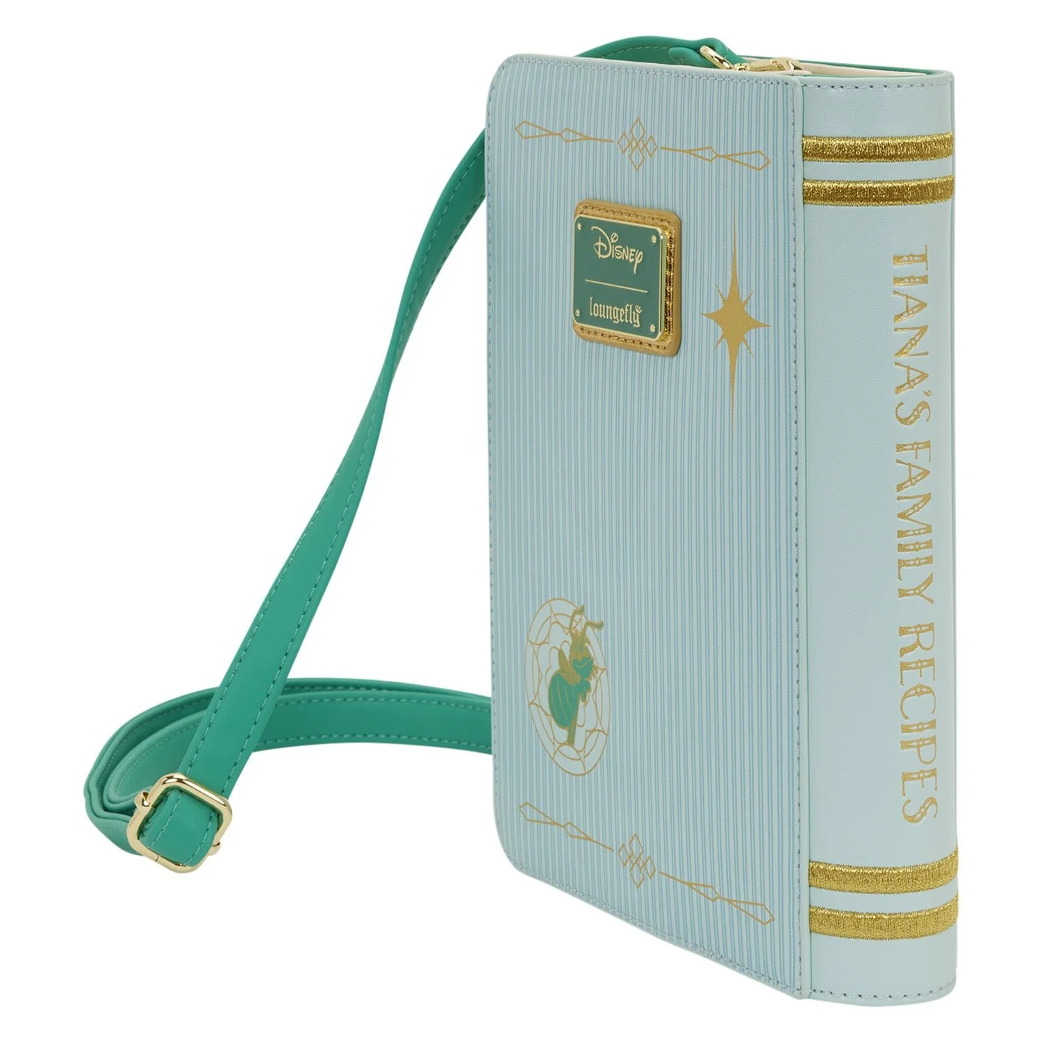 Loungefly x Disney Princess Tiana Recipe Book Crossbody Bag - Image 6