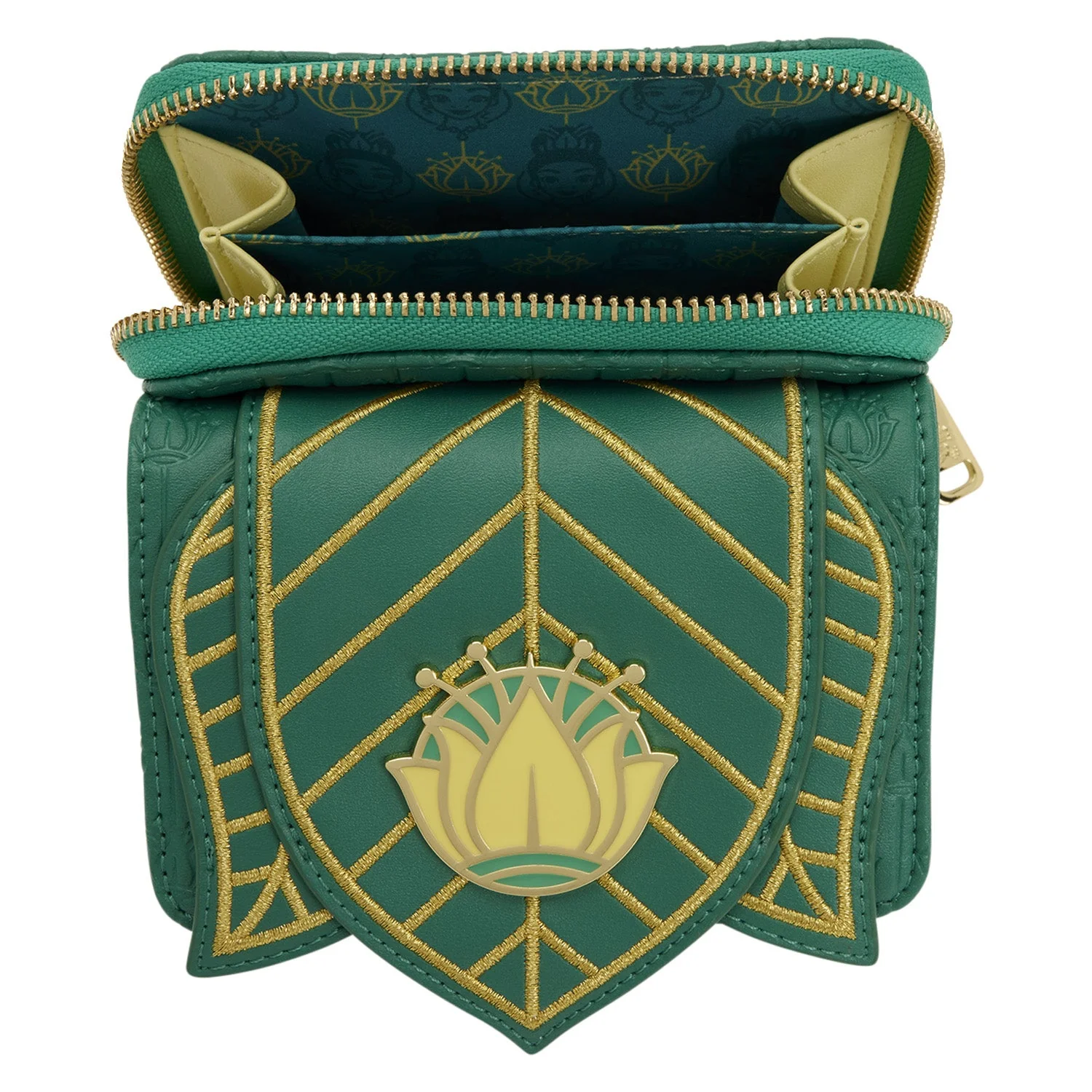 Loungefly x Disney Princess Tiana Golden Lotus Wallet - Image 2