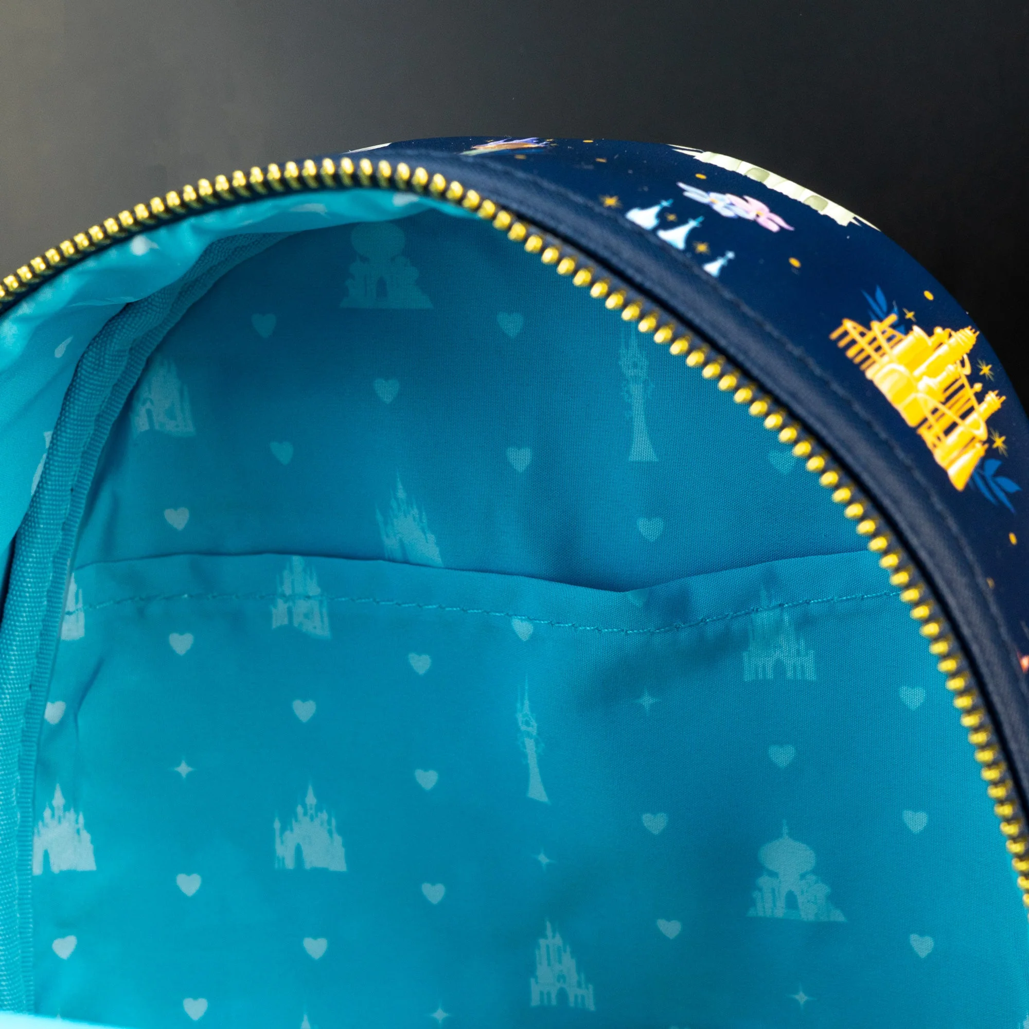 Loungefly x Disney Princess Castles Print Mini Backpack - Image 5