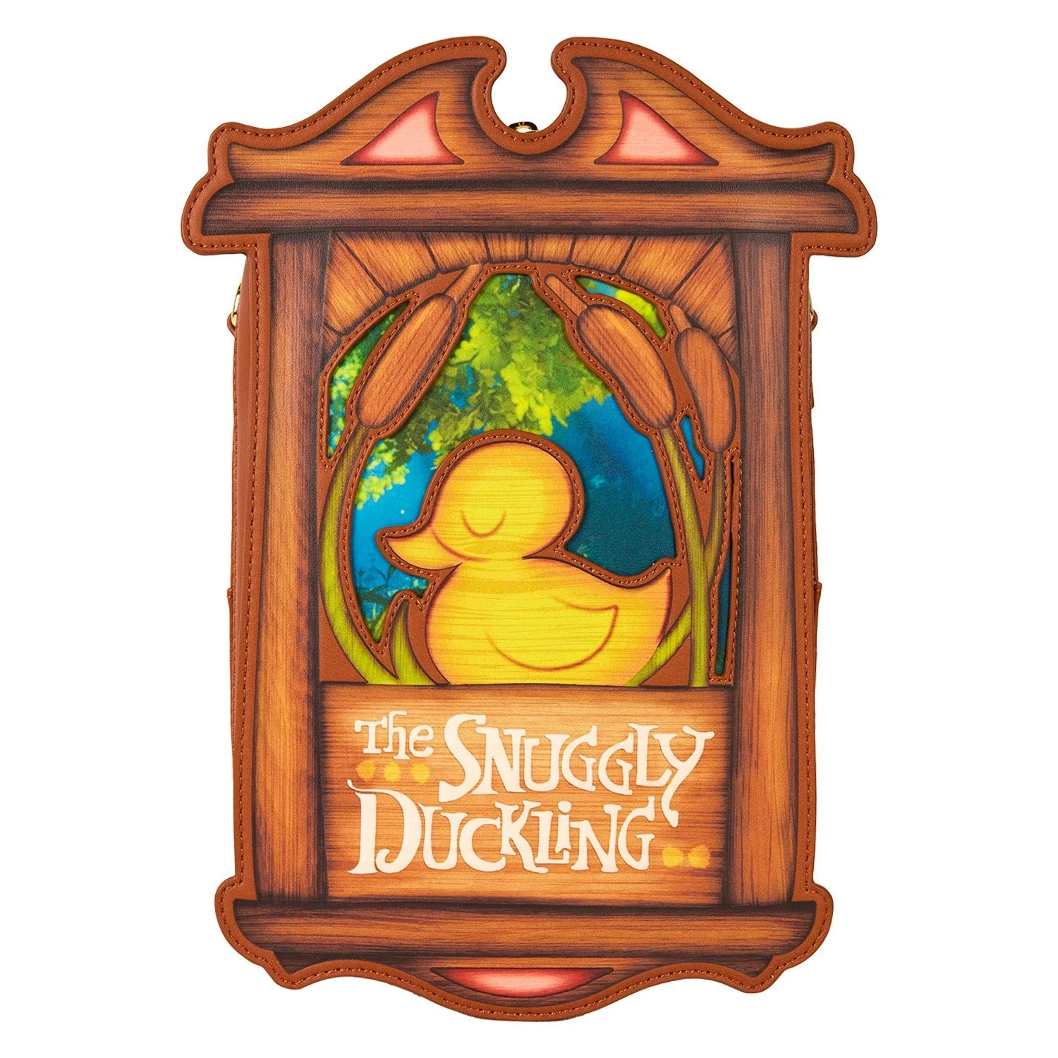 Loungefly x Disney Rapunzel Snuggly Duckling Crossbody Bag - Image 3