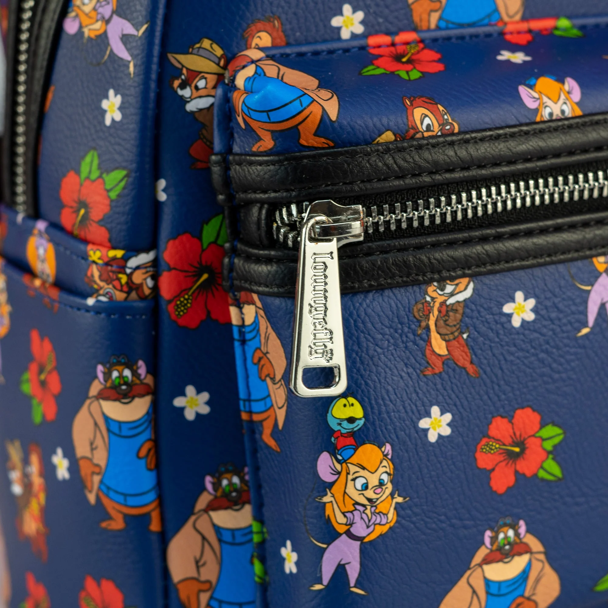 Loungefly x Disney Chip 'n Dale Rescue Rangers AOP Mini Backpack - Image 3