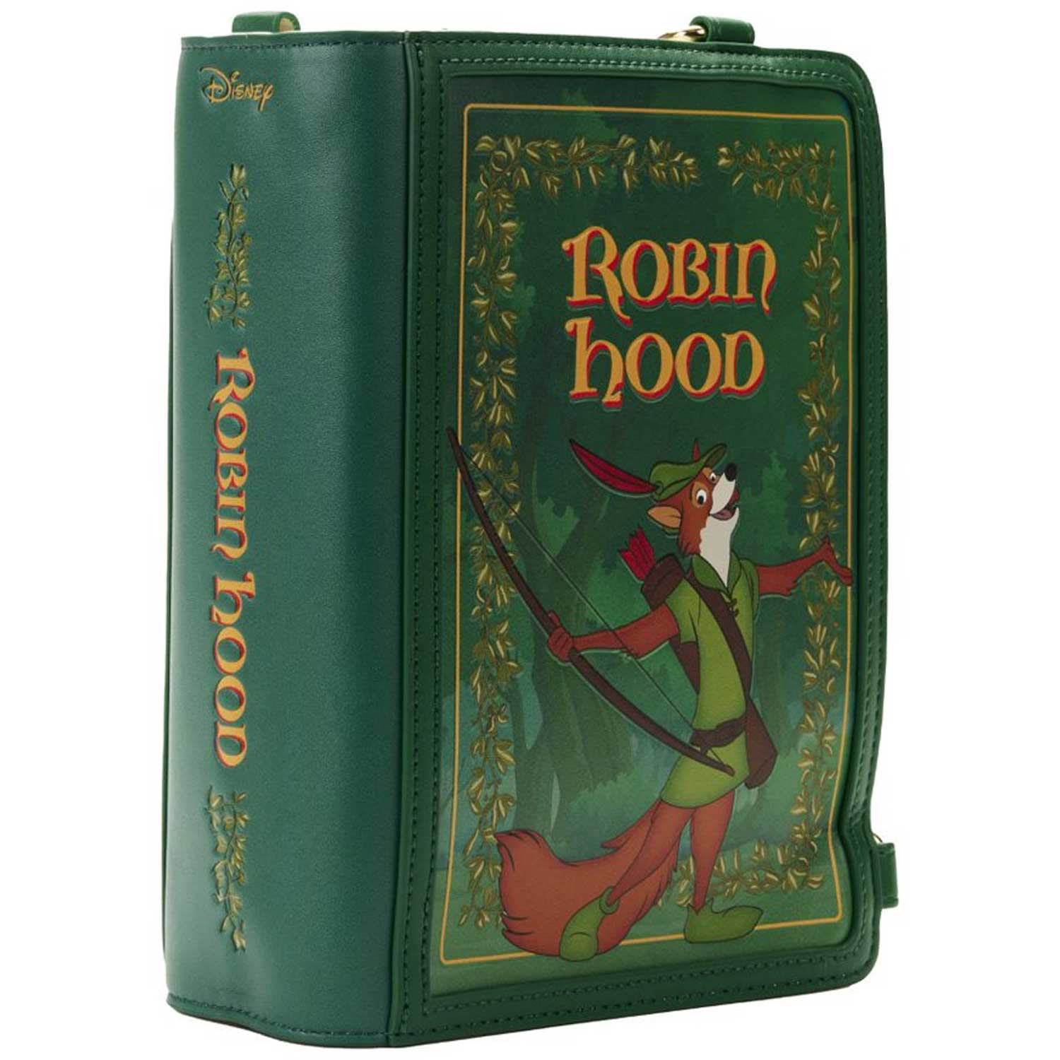 Loungefly x Disney Robin Hood Book Convertible Crossbody Bag - Image 6