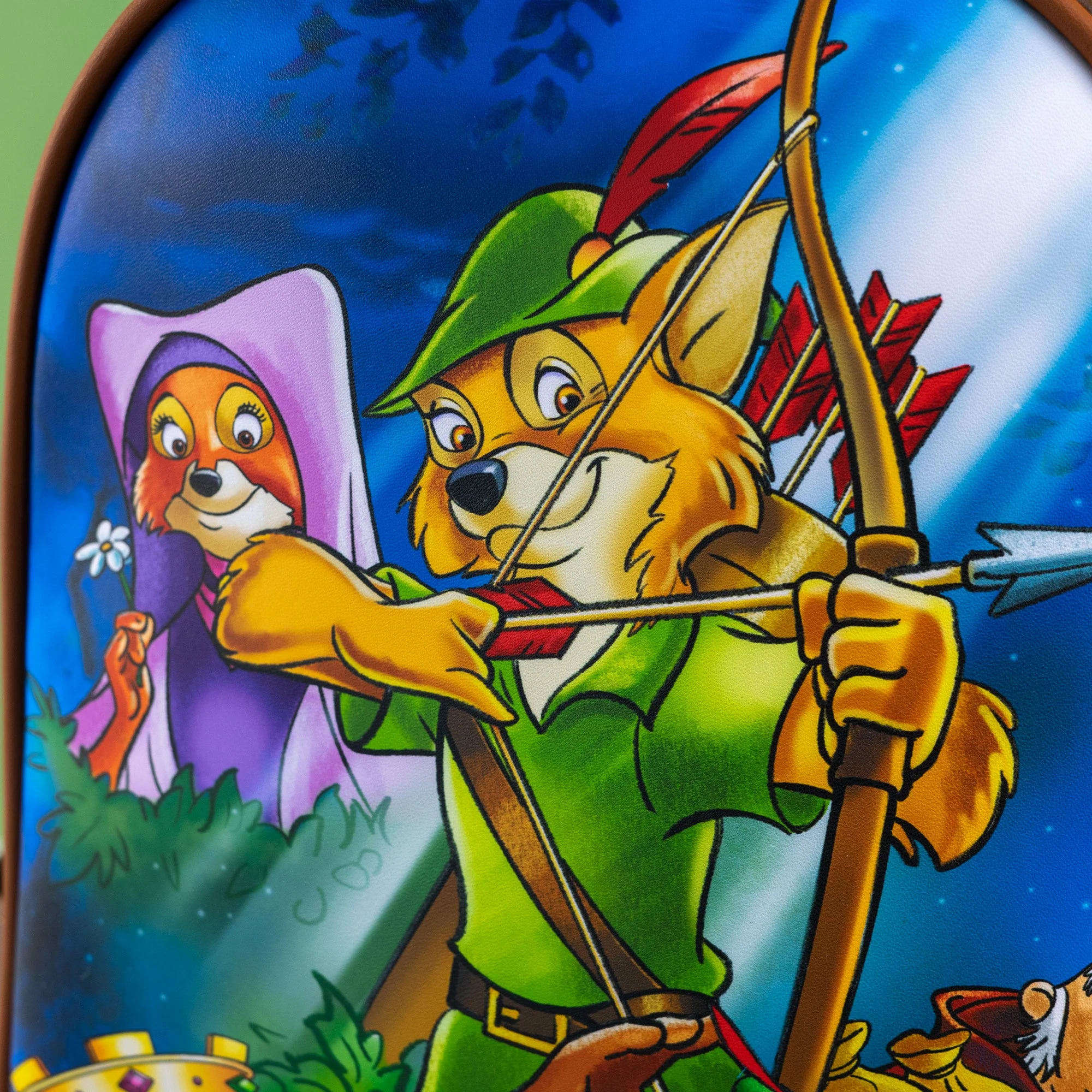 Loungefly x Disney Robin Hood Character Ensemble Mini Backpack - Image 4