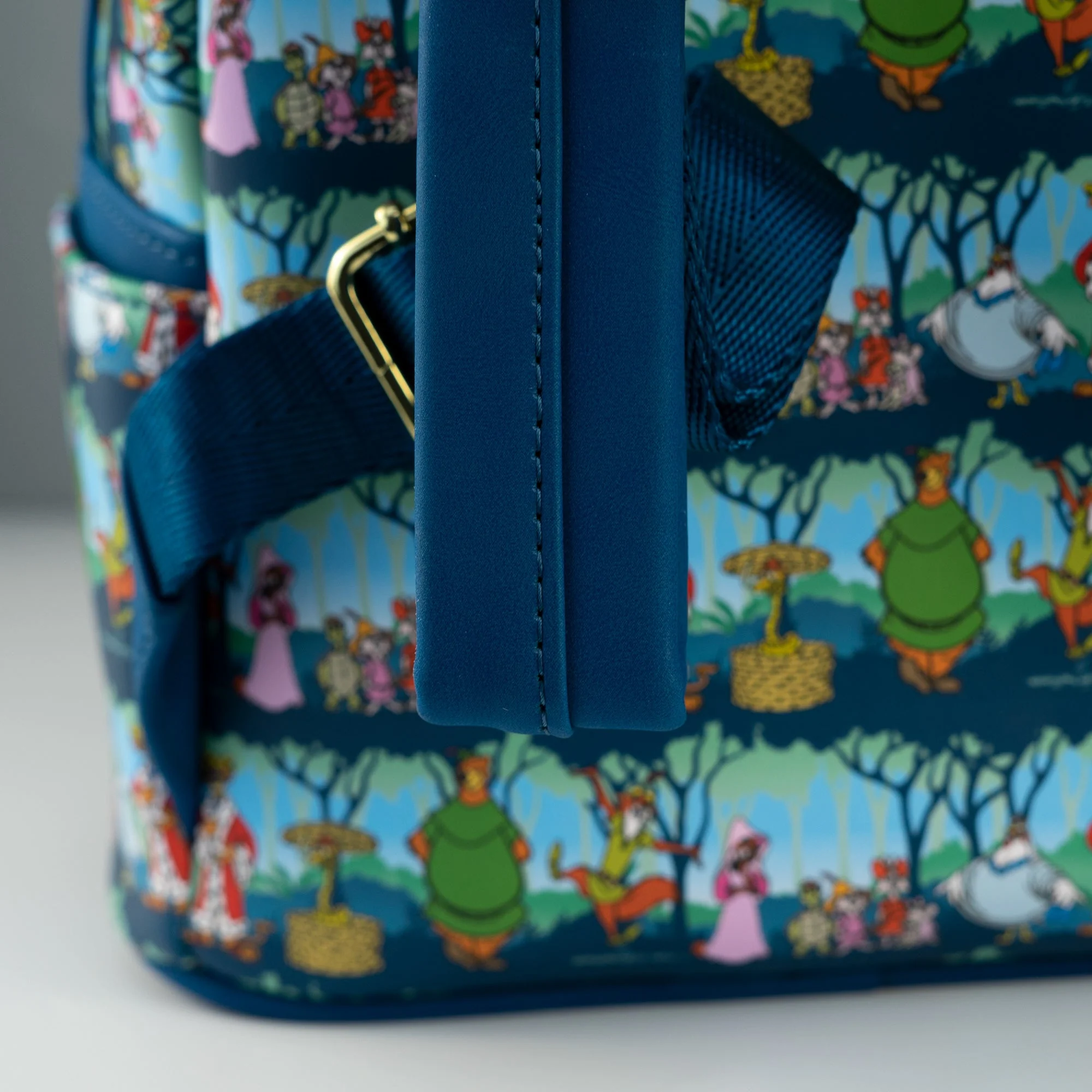 Loungefly x Disney Robin Hood Sherwood All Over Print Mini Backpack - Image 4