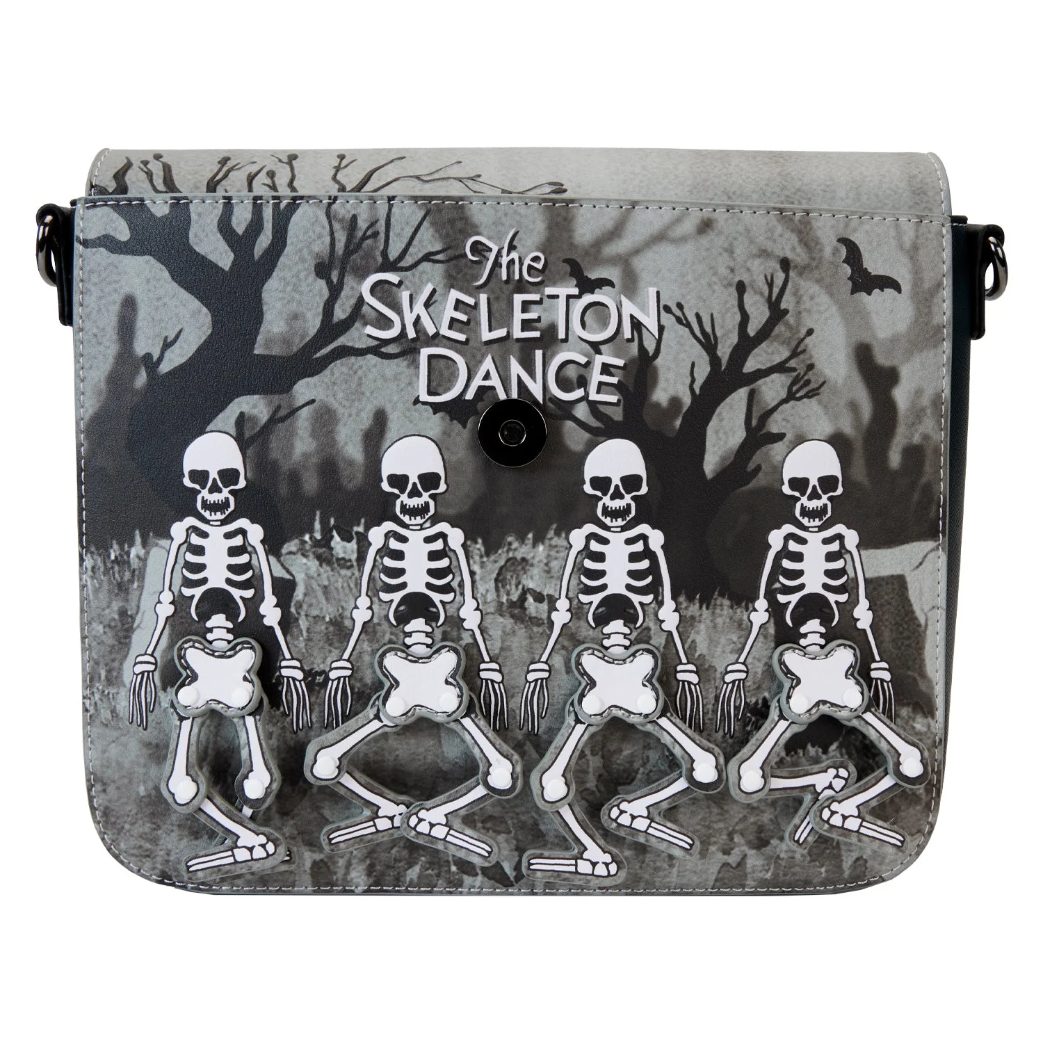Loungefly x Disney Skeleton Dance Crossbody Bag - Image 3