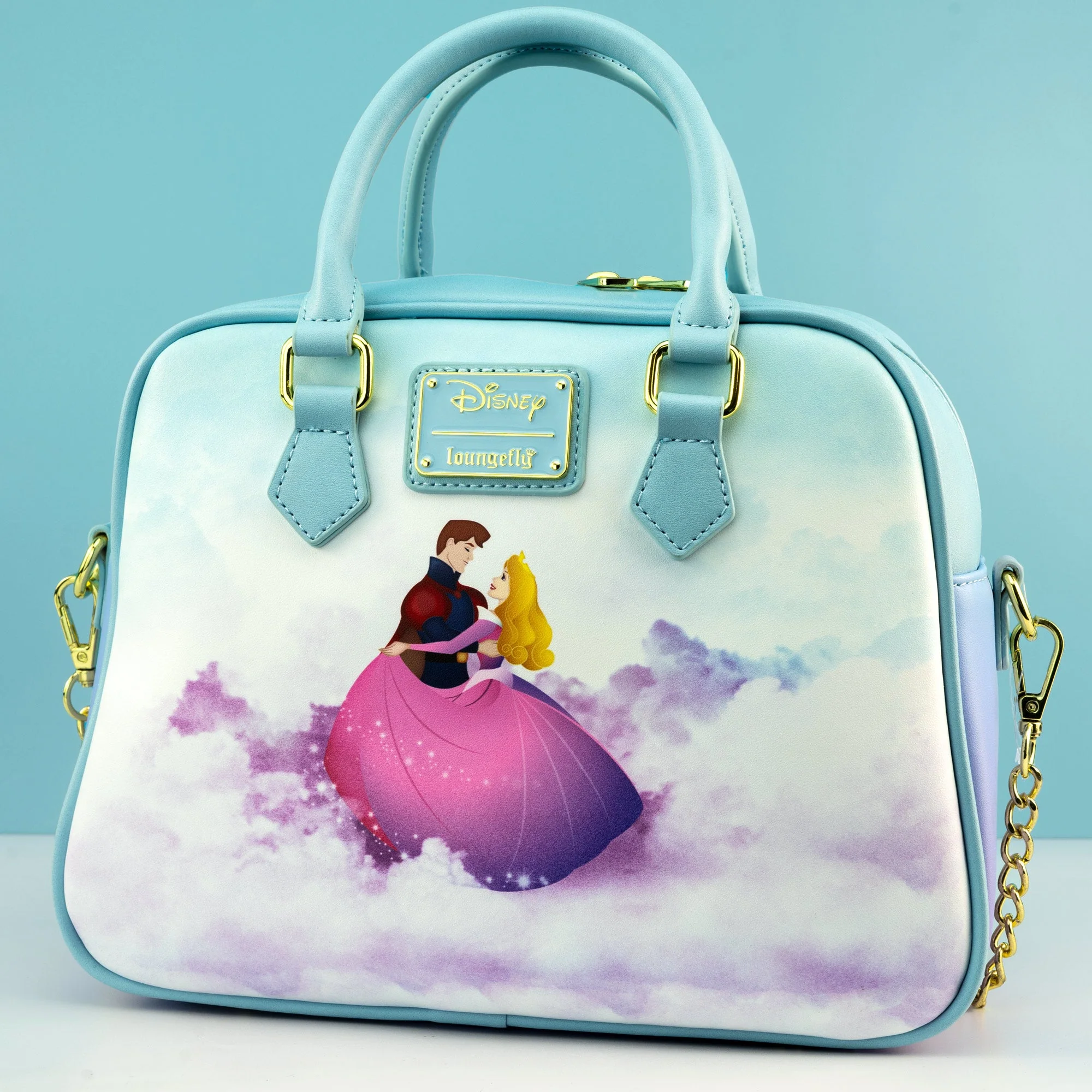 Loungefly x Disney Sleeping Beauty Aurora's Castle Crossbody Bag - Image 2