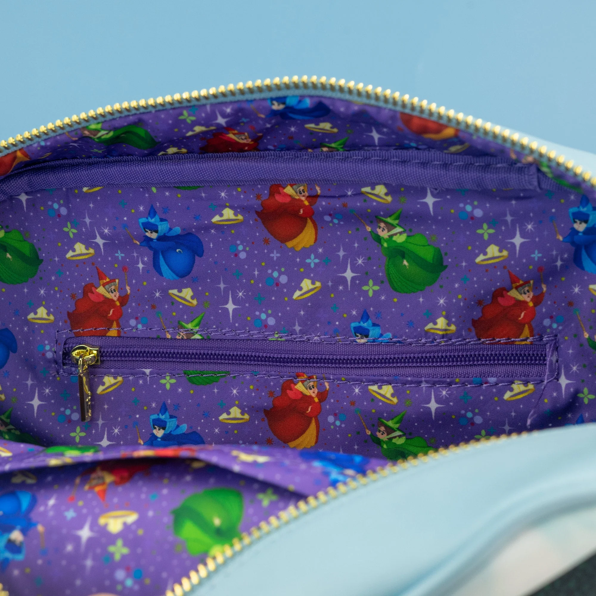 Loungefly x Disney Sleeping Beauty Aurora's Castle Crossbody Bag - Image 5