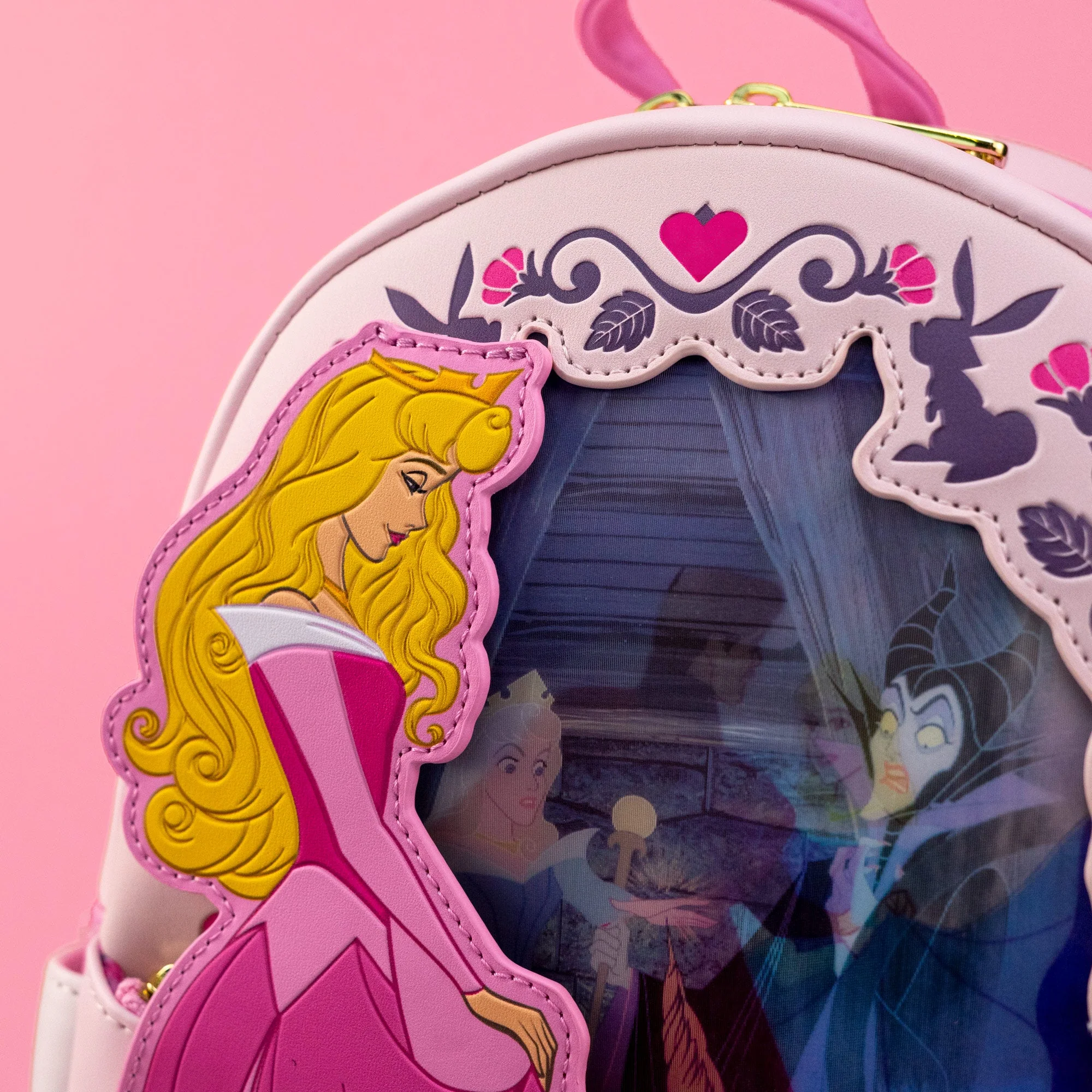 Loungefly x Disney Sleeping Beauty Lenticular Mini Backpack - Image 3