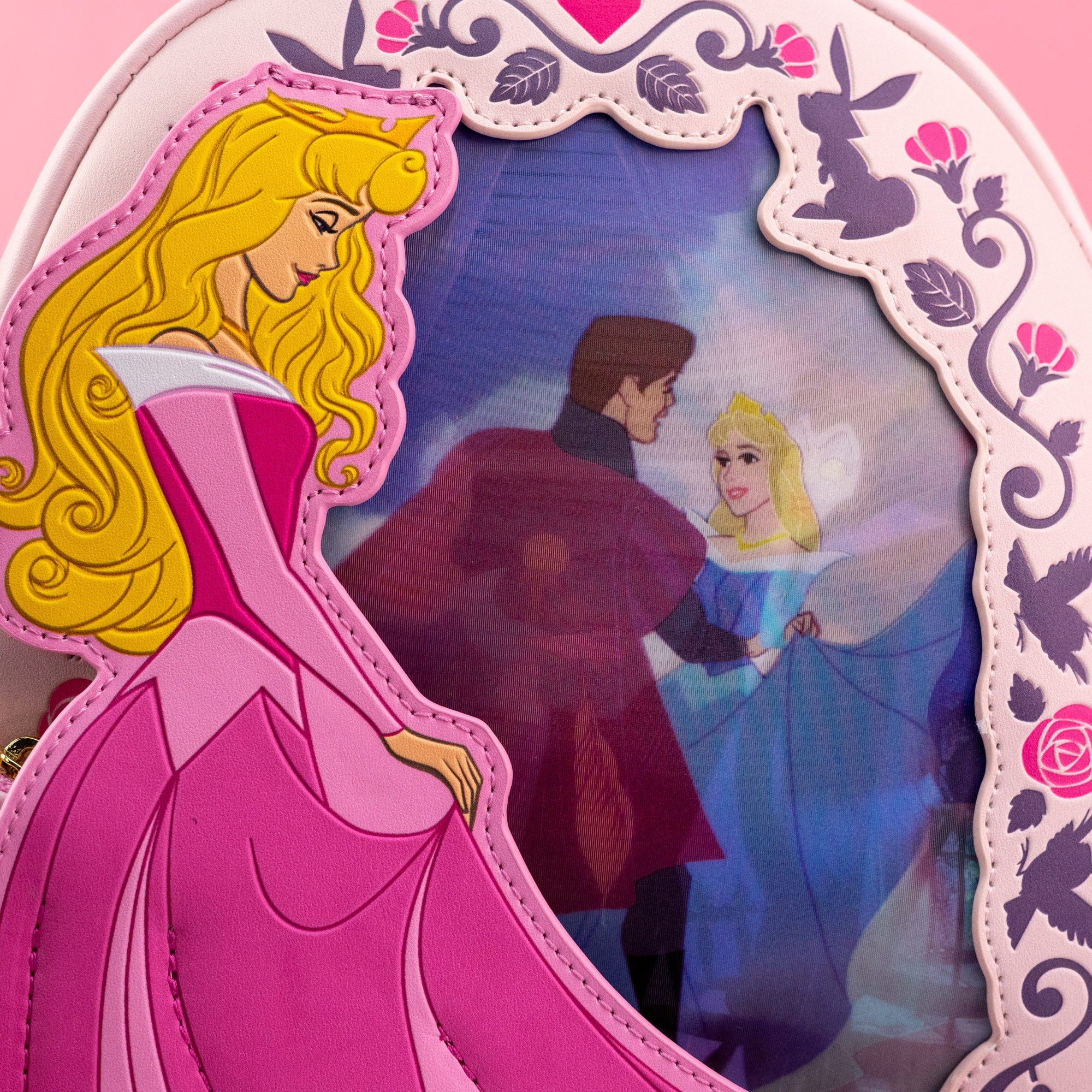 Loungefly x Disney Sleeping Beauty Lenticular Mini Backpack - Image 4