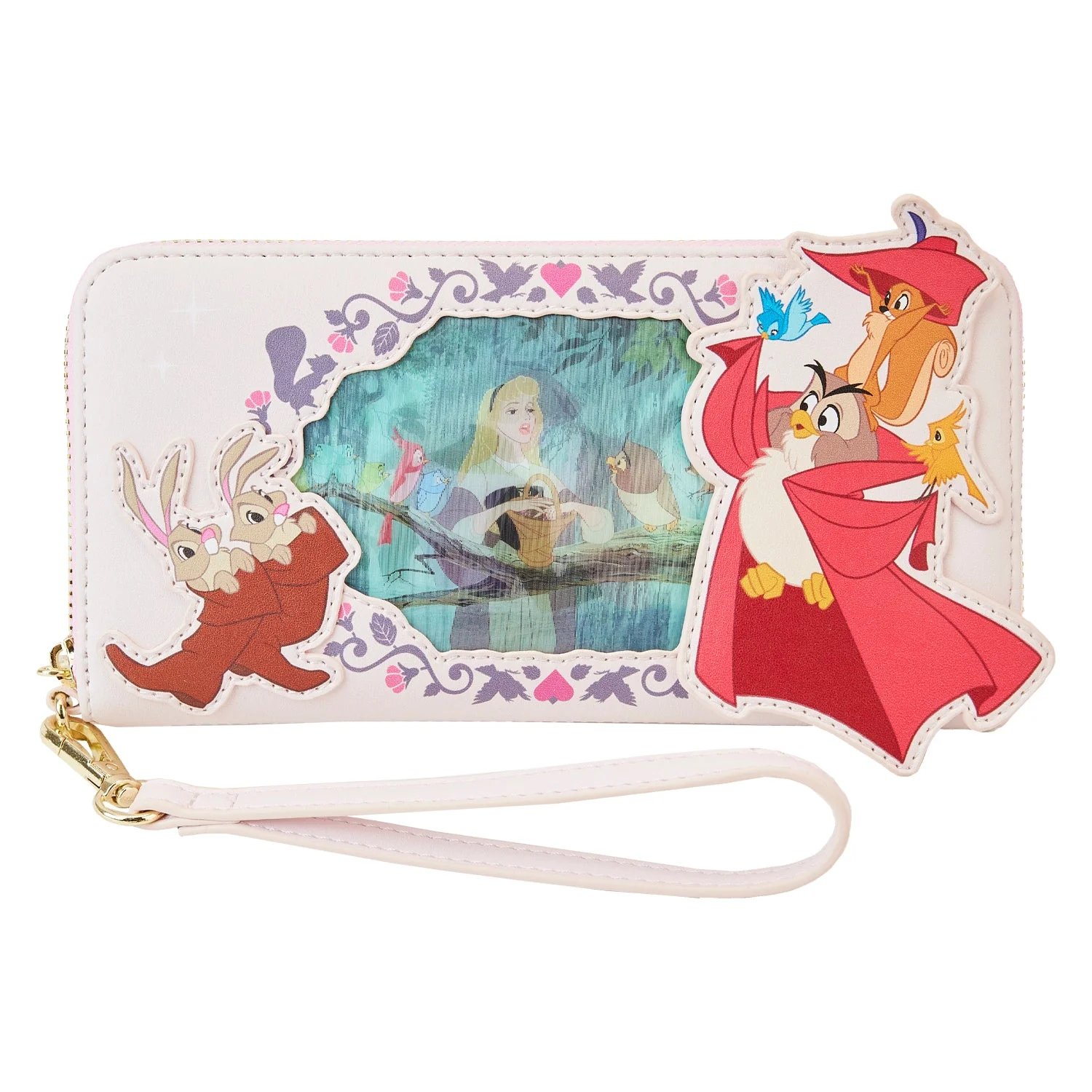 Loungefly x Disney Sleeping Beauty Lenticular Wristlet - Image 2