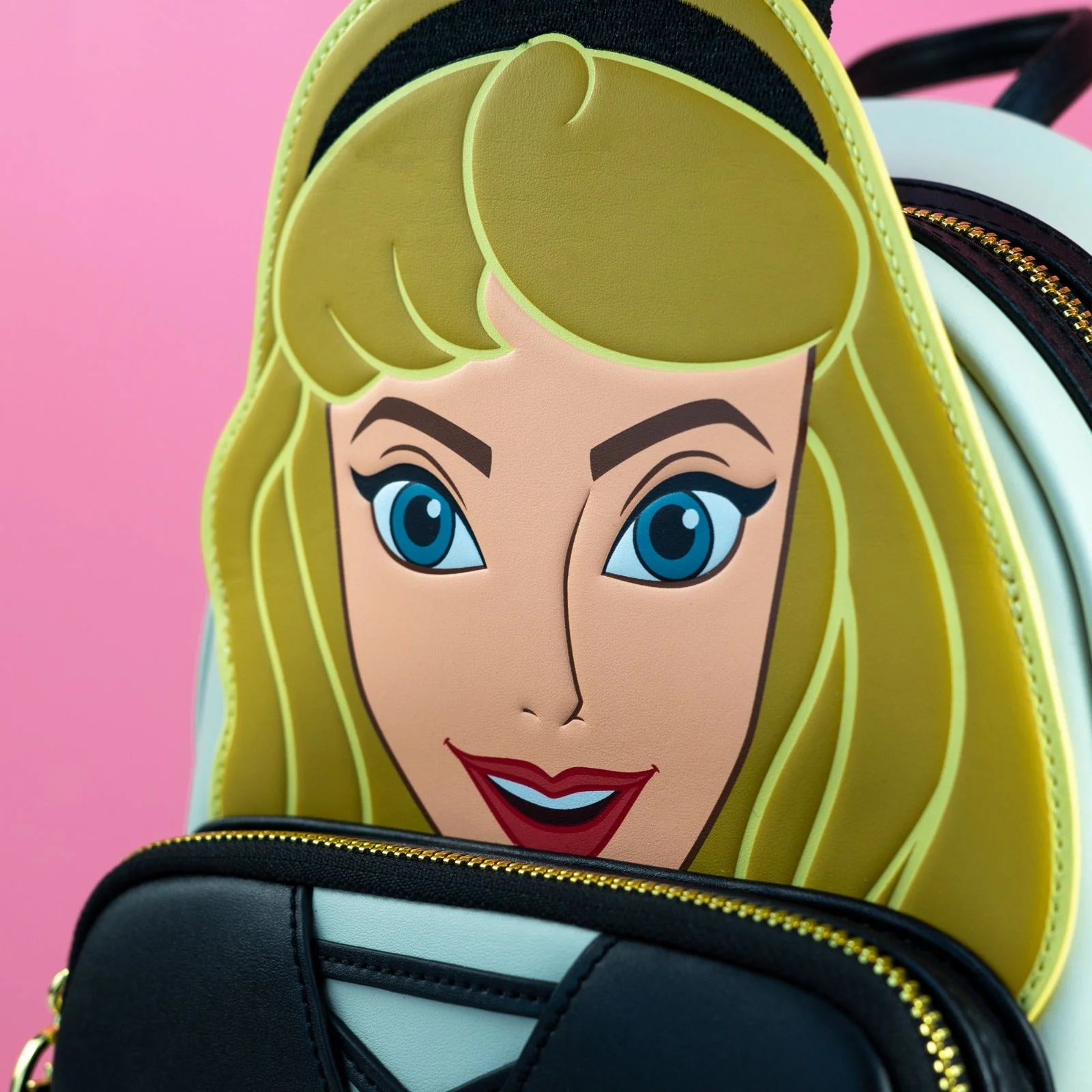 Loungefly x Disney Sleeping Beauty Princess Aurora as Briar Rose Cosplay Mini Backpack - Image 4
