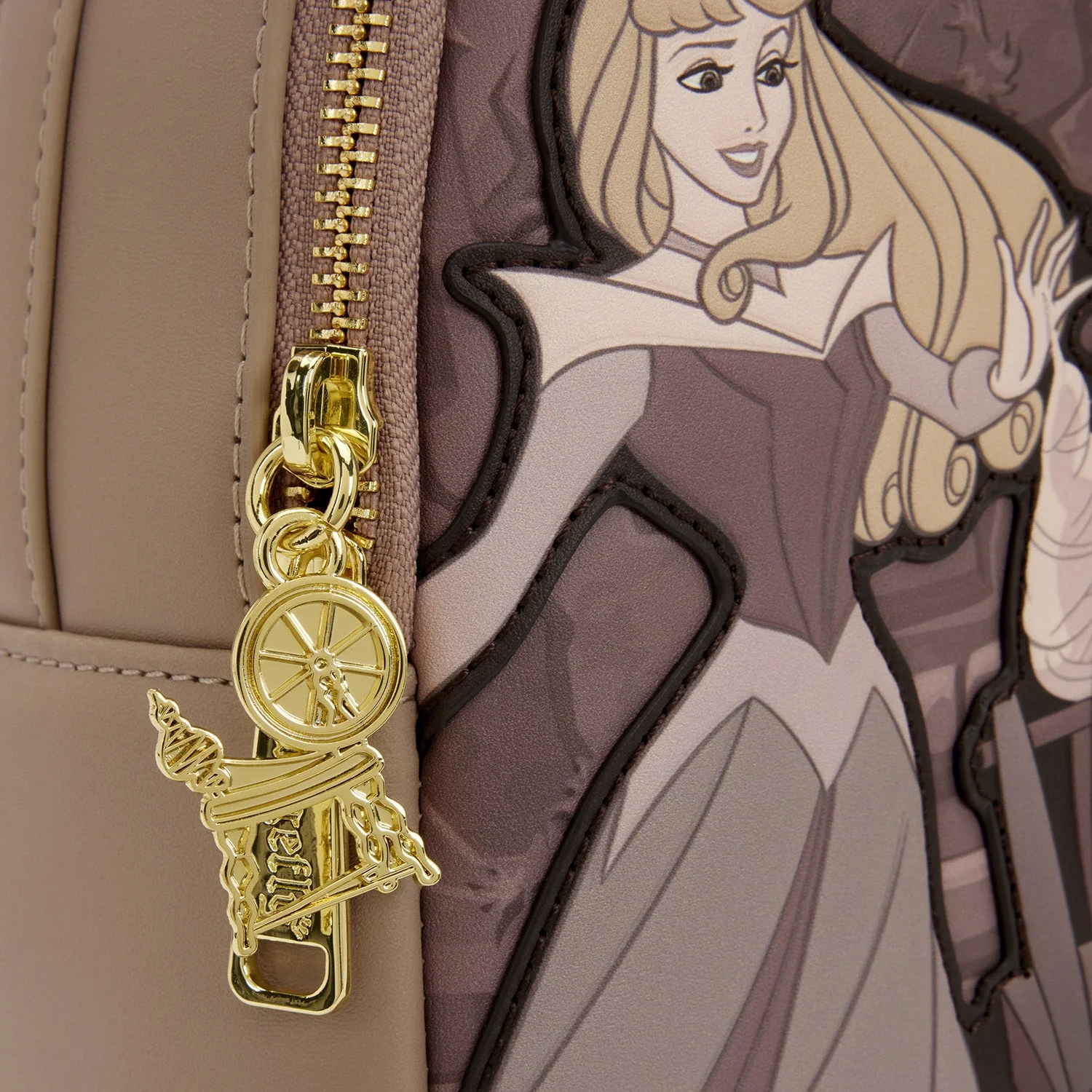 Loungefly x Disney Sleeping Beauty Spinning Wheel Mini Backpack - Image 4
