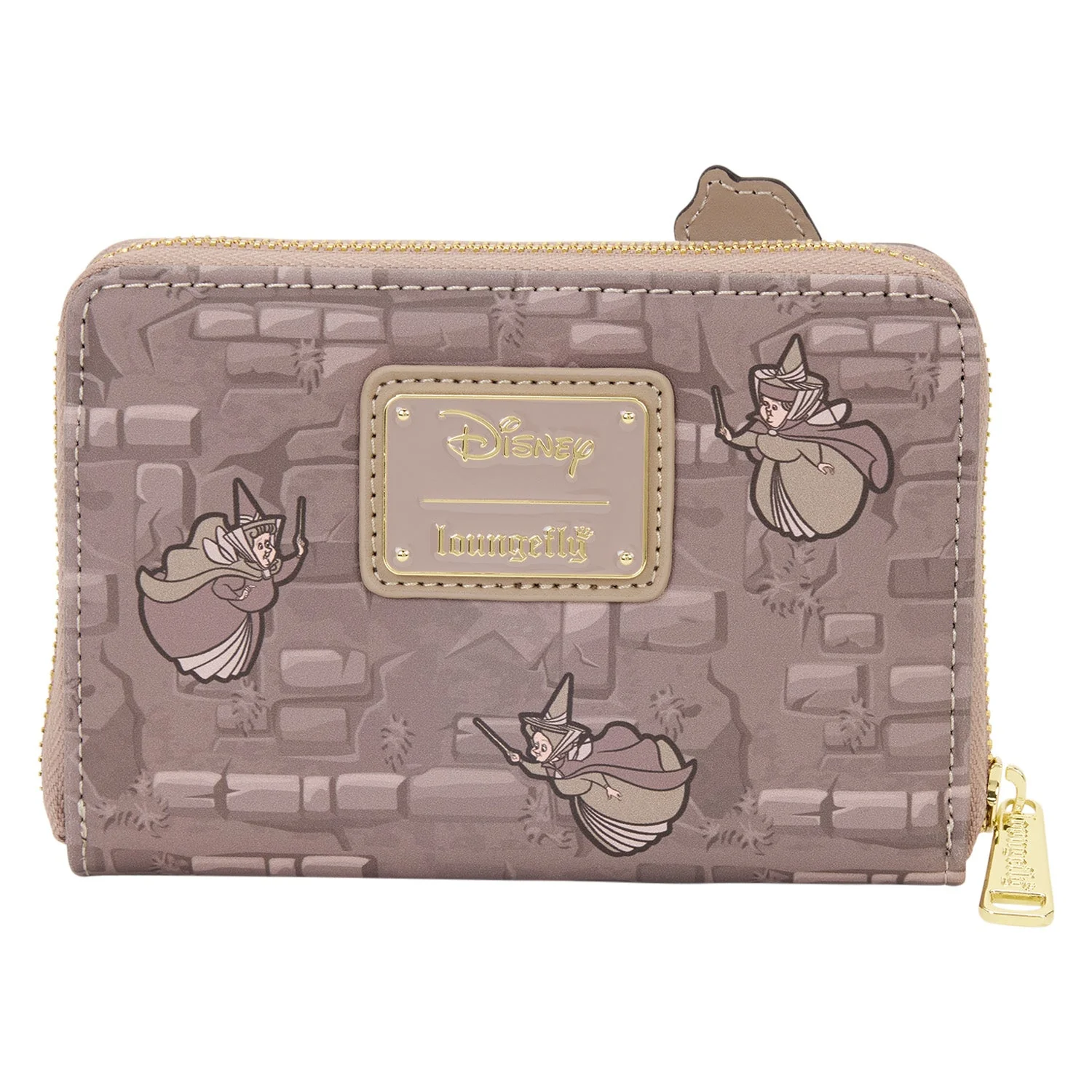 Loungefly x Disney Sleeping Beauty Spinning Wheel Zip Around Wallet - Image 3