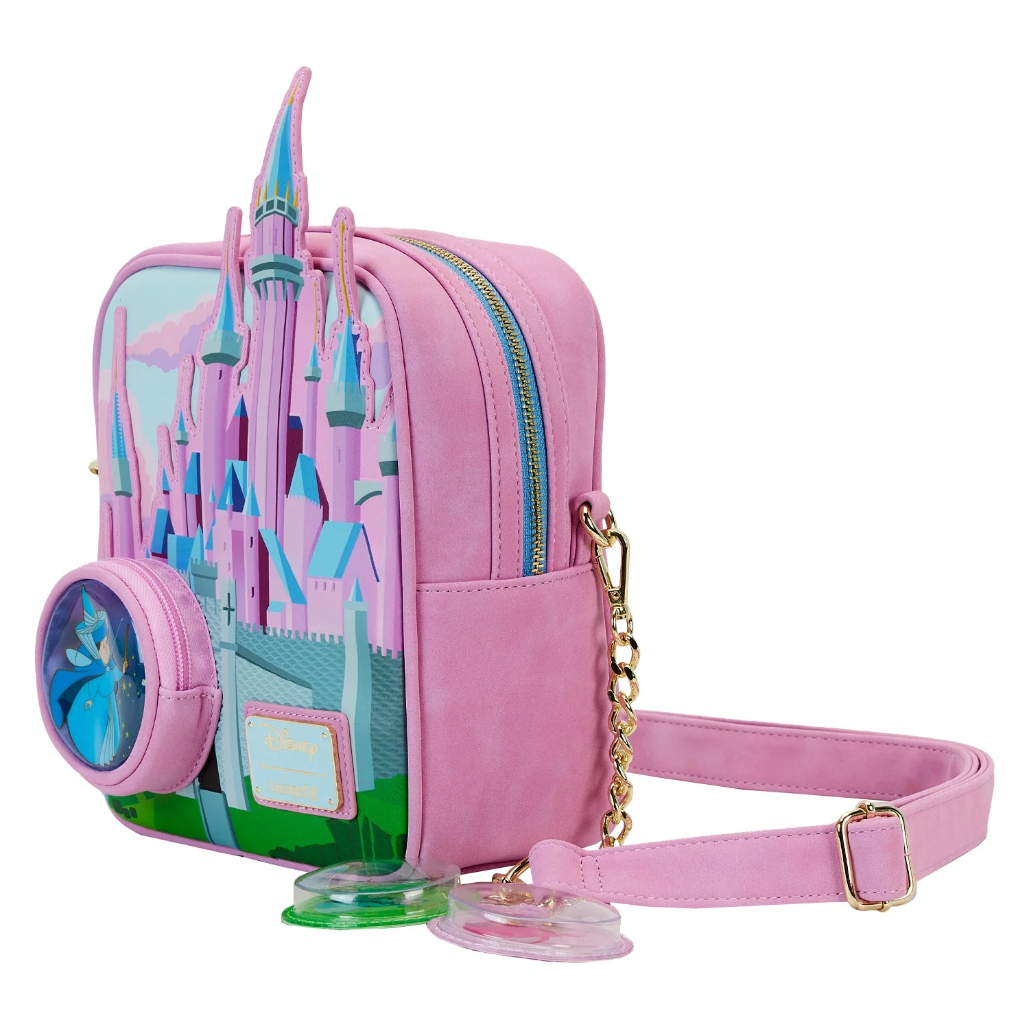 Loungefly x Disney Sleeping Beauty Stained Glass Castle Crossbody Bag - Image 2