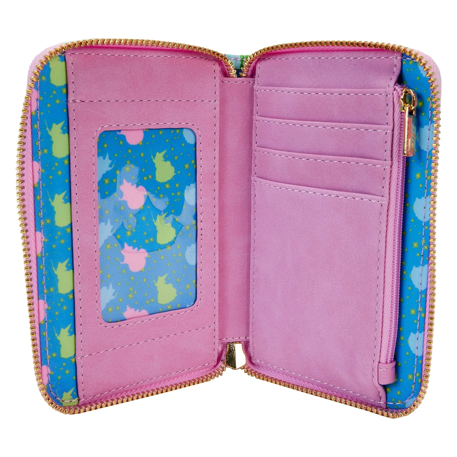 Loungefly x Disney Sleeping Beauty Stained Glass Castle Wallet - Image 4